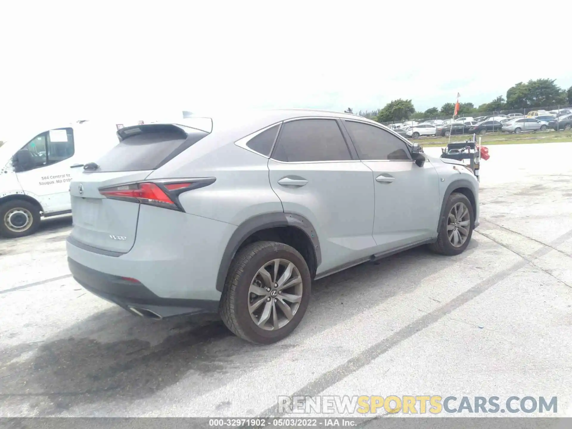 4 Photograph of a damaged car JTJJARBZ6L2176705 LEXUS NX 2020