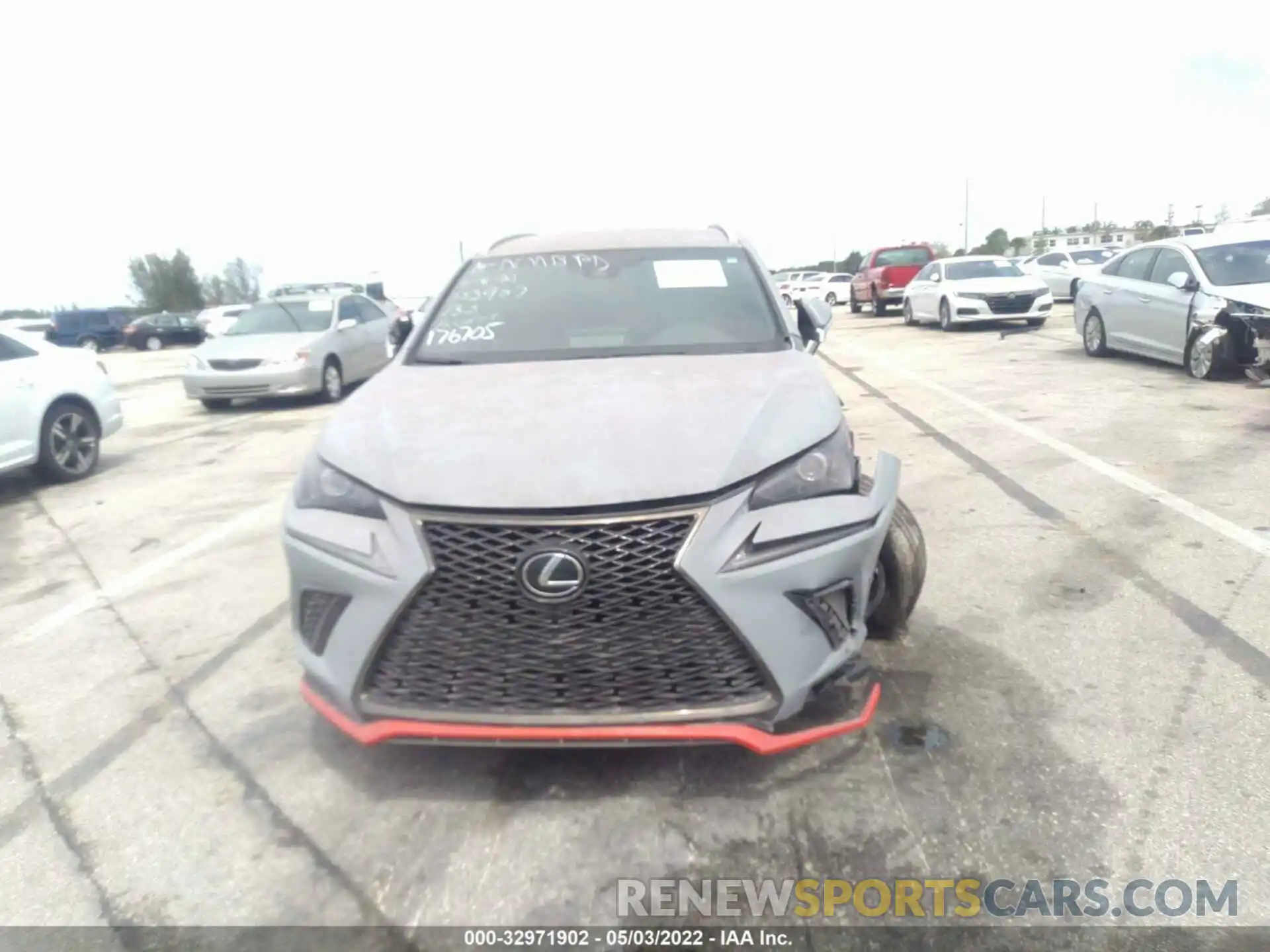 6 Photograph of a damaged car JTJJARBZ6L2176705 LEXUS NX 2020