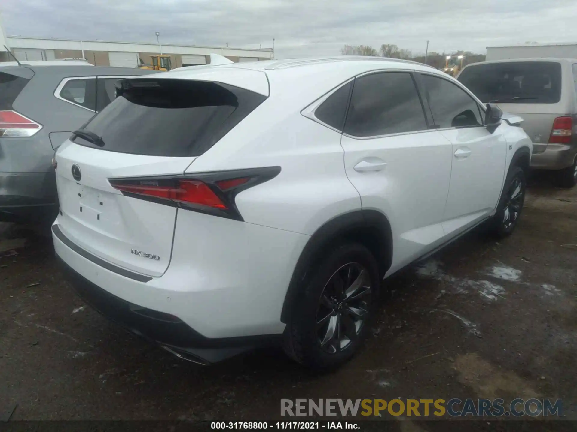 4 Photograph of a damaged car JTJSARBZ0L2159192 LEXUS NX 2020