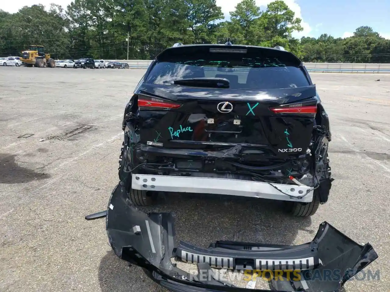 9 Photograph of a damaged car JTJSARBZ0L5000543 LEXUS NX 2020