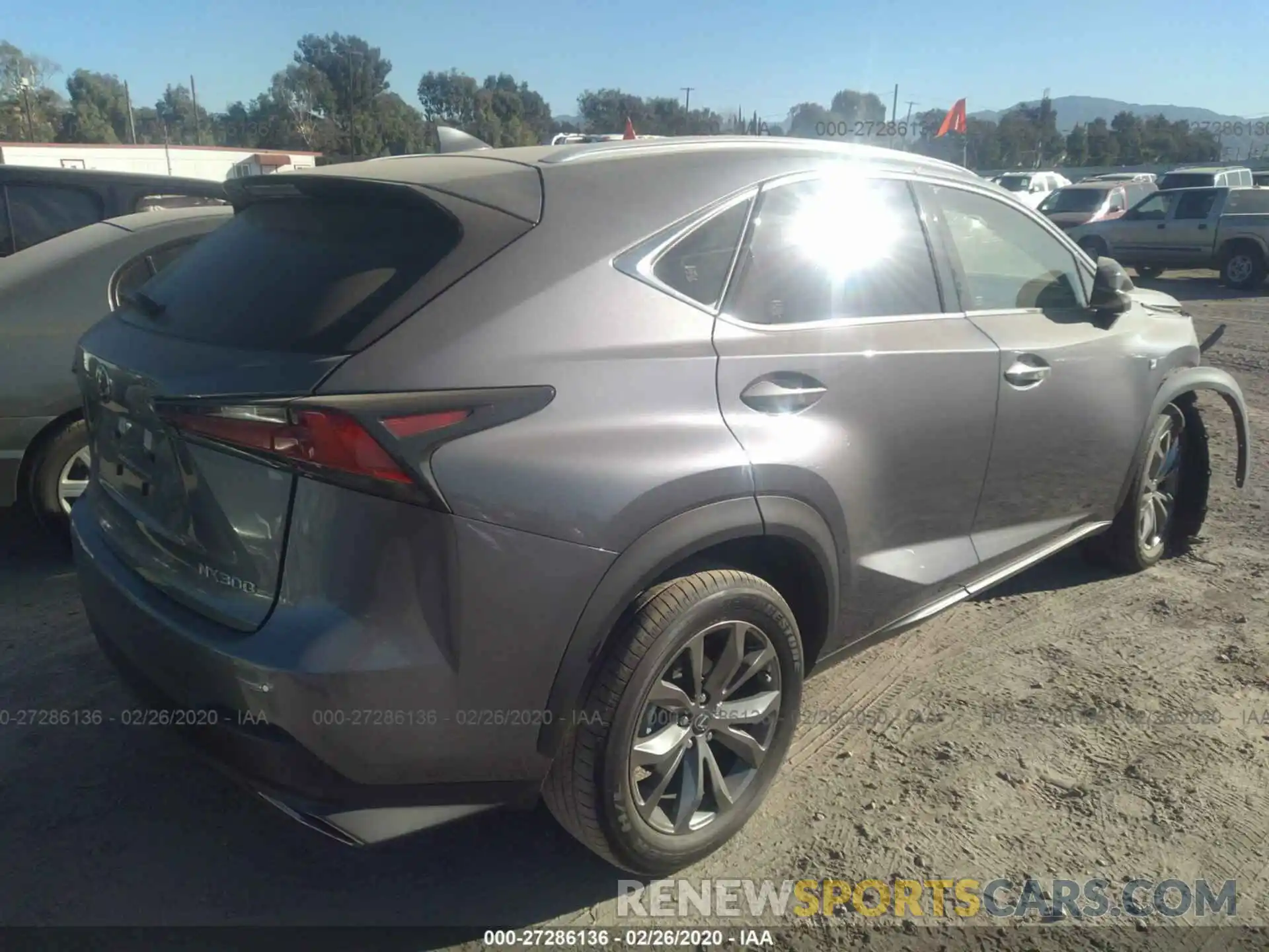 4 Photograph of a damaged car JTJSARBZ0L5006746 LEXUS NX 2020