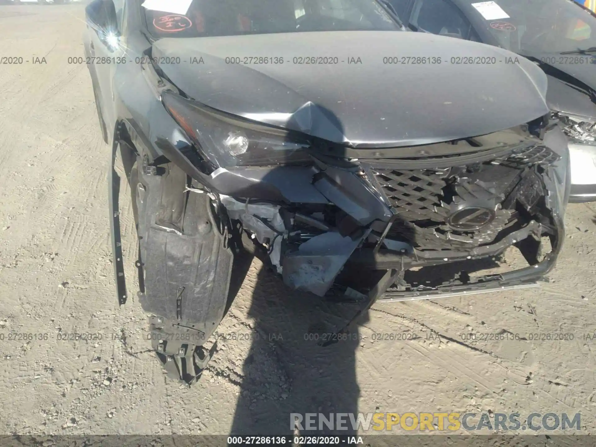 6 Photograph of a damaged car JTJSARBZ0L5006746 LEXUS NX 2020