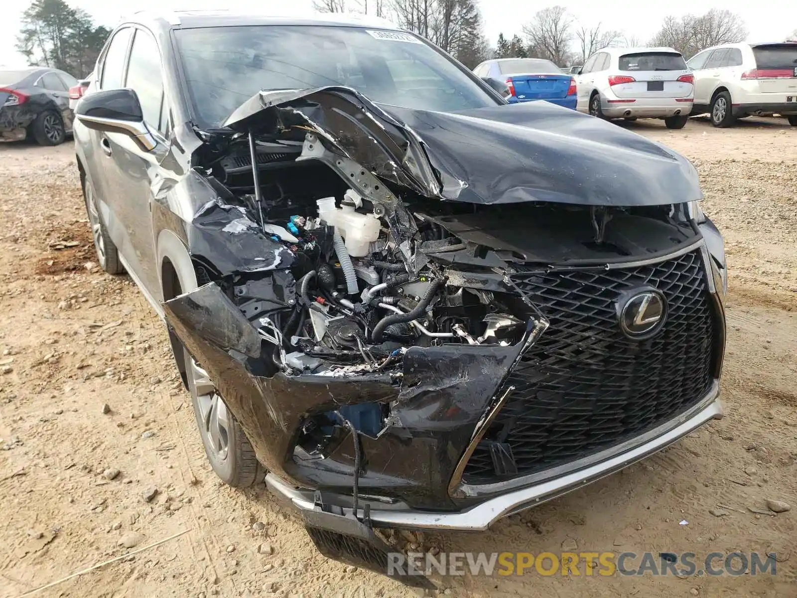 1 Photograph of a damaged car JTJSARBZ1L5003645 LEXUS NX 2020