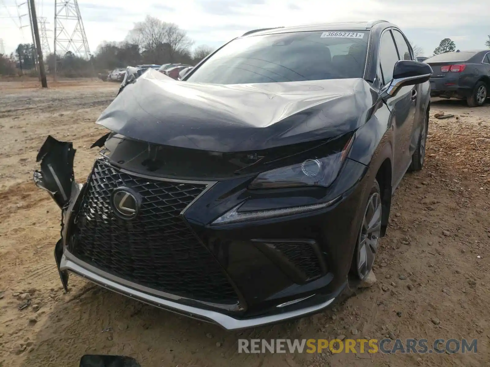 2 Photograph of a damaged car JTJSARBZ1L5003645 LEXUS NX 2020