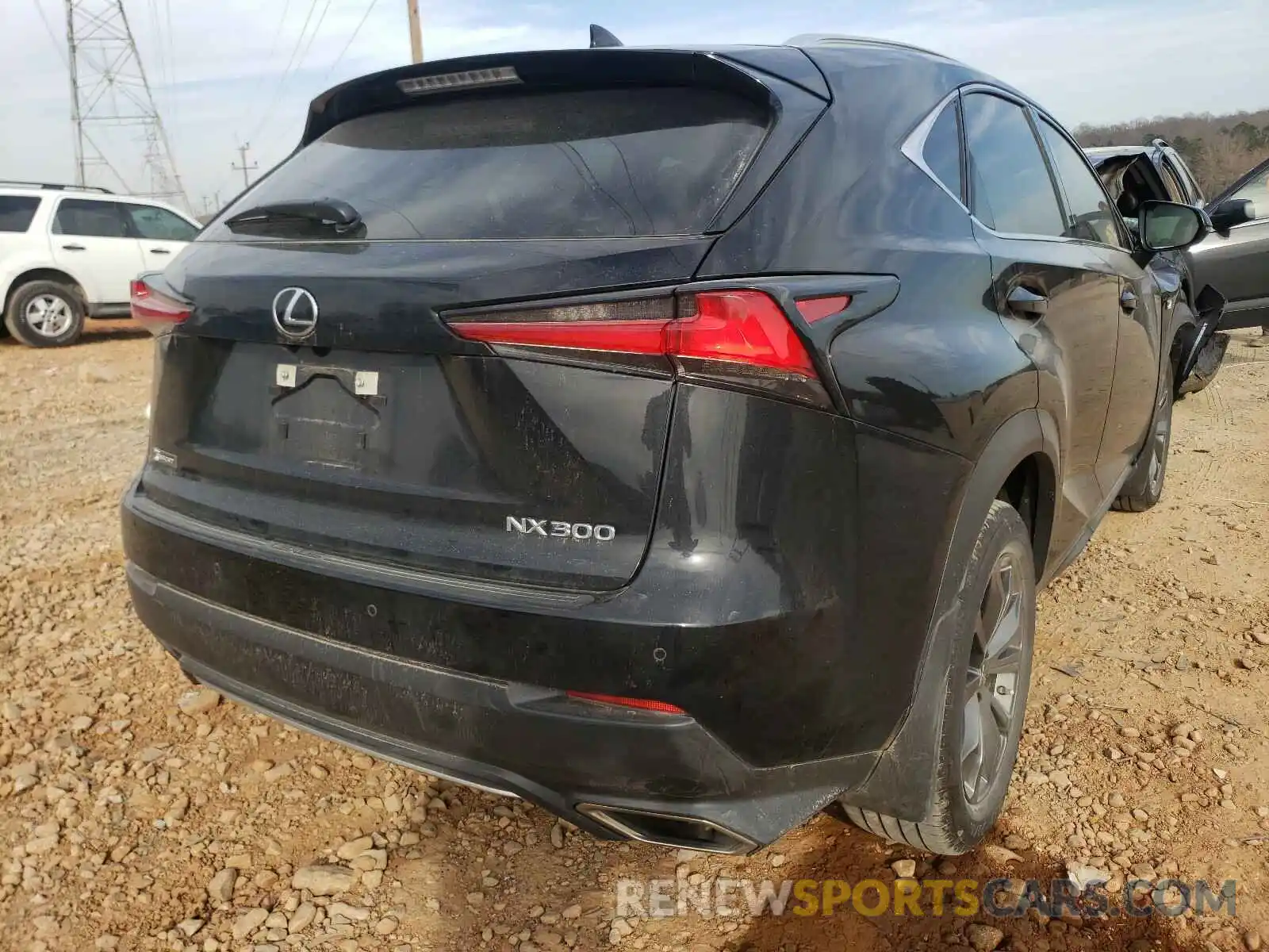 4 Photograph of a damaged car JTJSARBZ1L5003645 LEXUS NX 2020