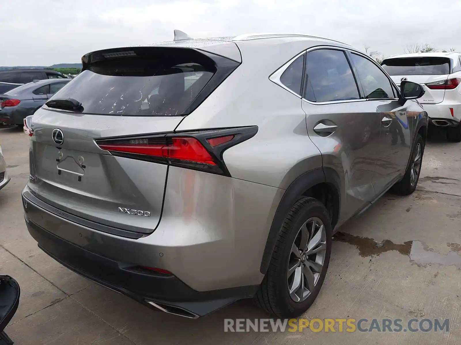 4 Photograph of a damaged car JTJSARBZ2L2175796 LEXUS NX 2020