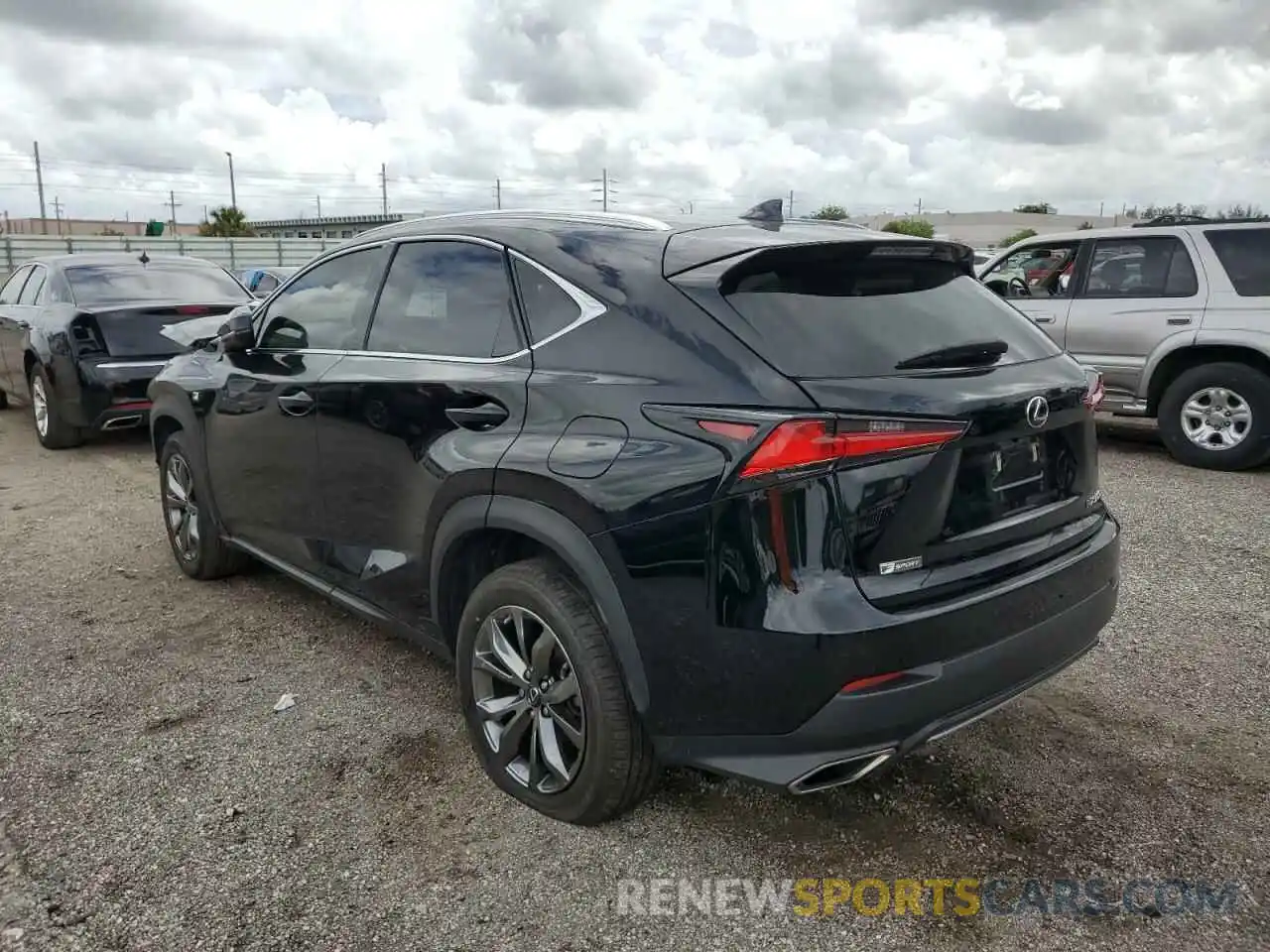 3 Photograph of a damaged car JTJSARBZ3L2173331 LEXUS NX 2020