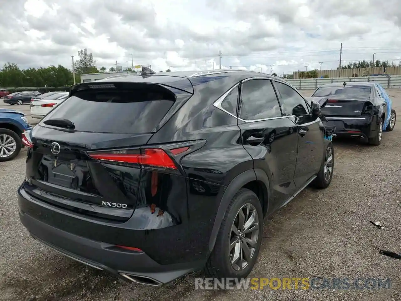 4 Photograph of a damaged car JTJSARBZ3L2173331 LEXUS NX 2020