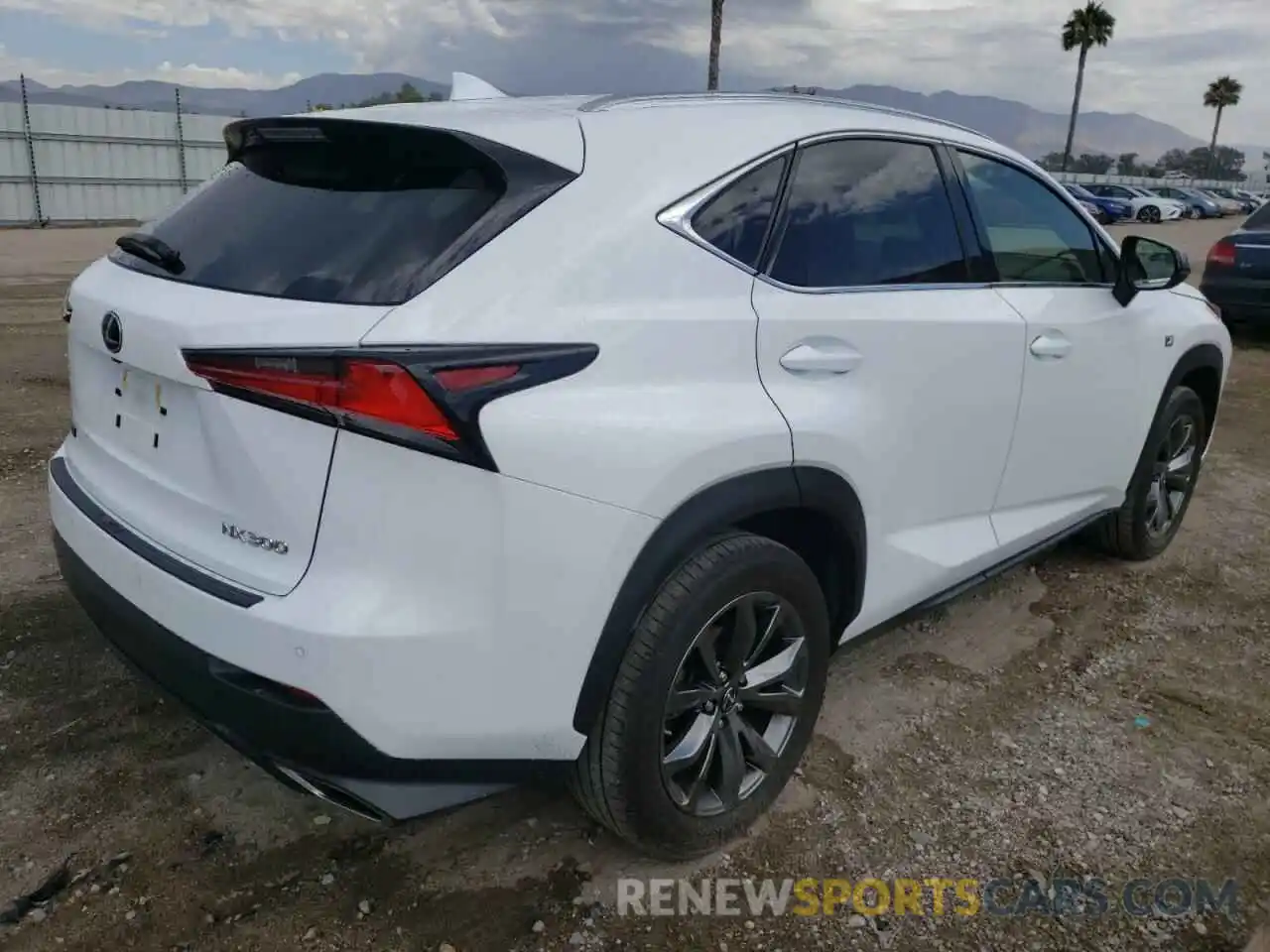 4 Photograph of a damaged car JTJSARBZ3L2175547 LEXUS NX 2020