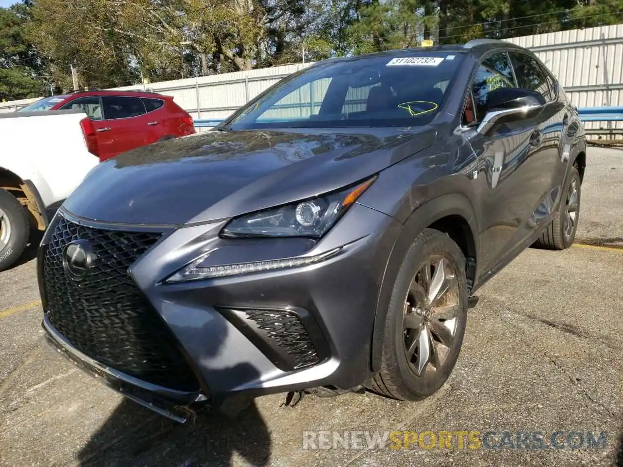 2 Photograph of a damaged car JTJSARBZ3L5004571 LEXUS NX 2020