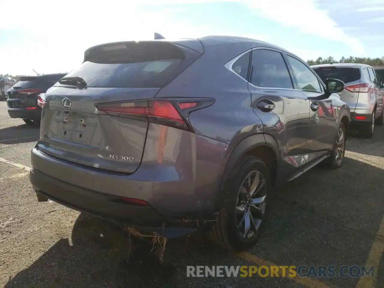 4 Photograph of a damaged car JTJSARBZ3L5004571 LEXUS NX 2020