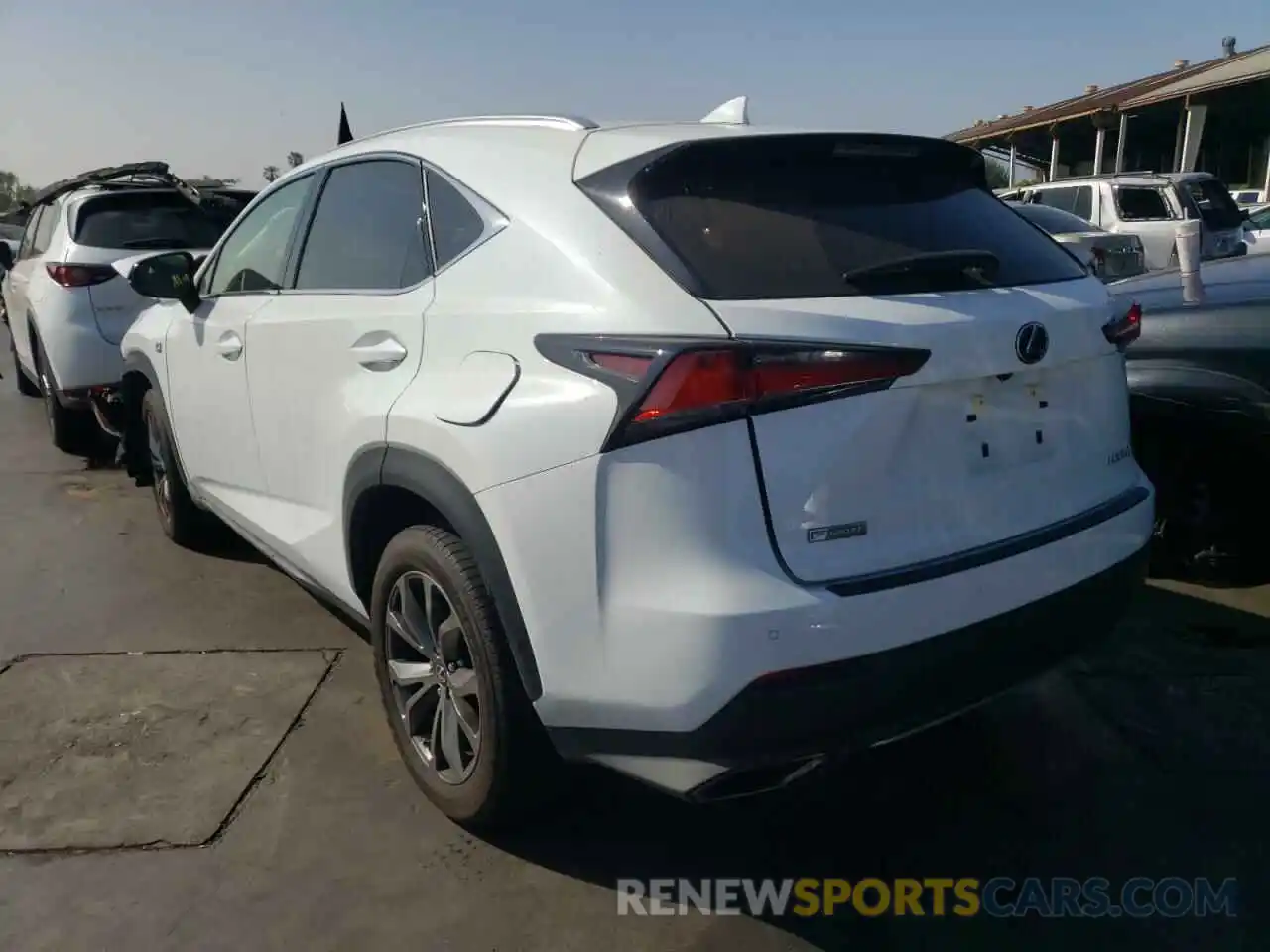 3 Photograph of a damaged car JTJSARBZ3L5011181 LEXUS NX 2020