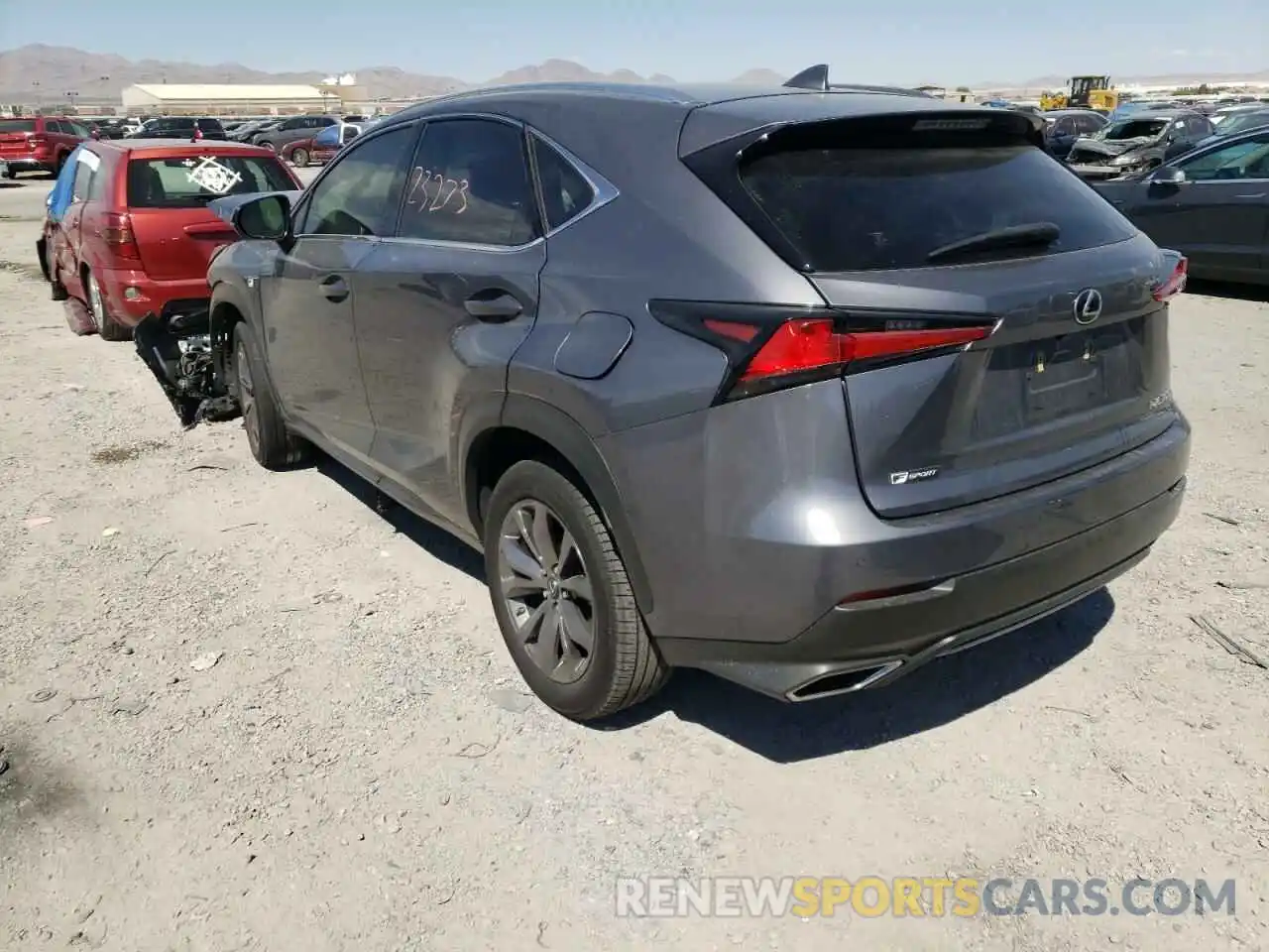 3 Photograph of a damaged car JTJSARBZ4L2168770 LEXUS NX 2020