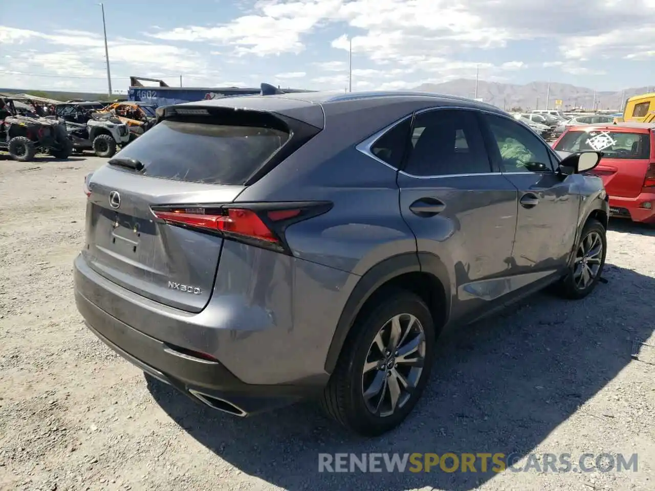 4 Photograph of a damaged car JTJSARBZ4L2168770 LEXUS NX 2020