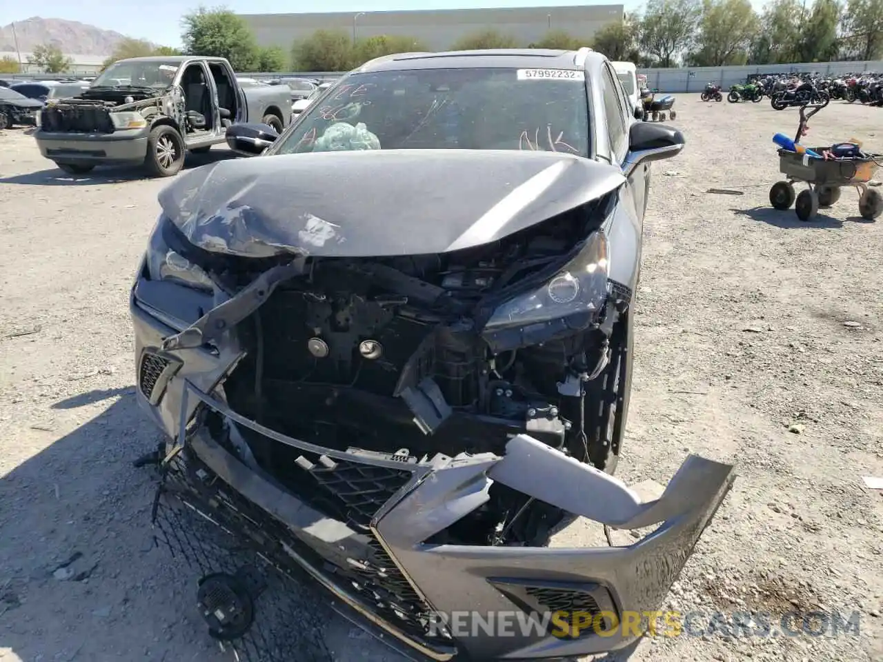 9 Photograph of a damaged car JTJSARBZ4L2168770 LEXUS NX 2020