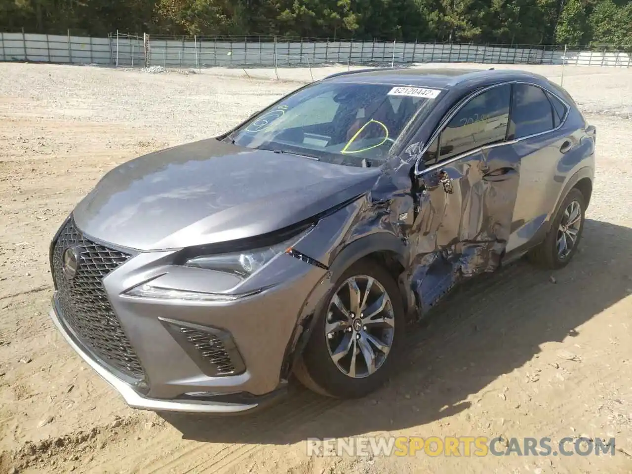 2 Photograph of a damaged car JTJSARBZ4L5006703 LEXUS NX 2020