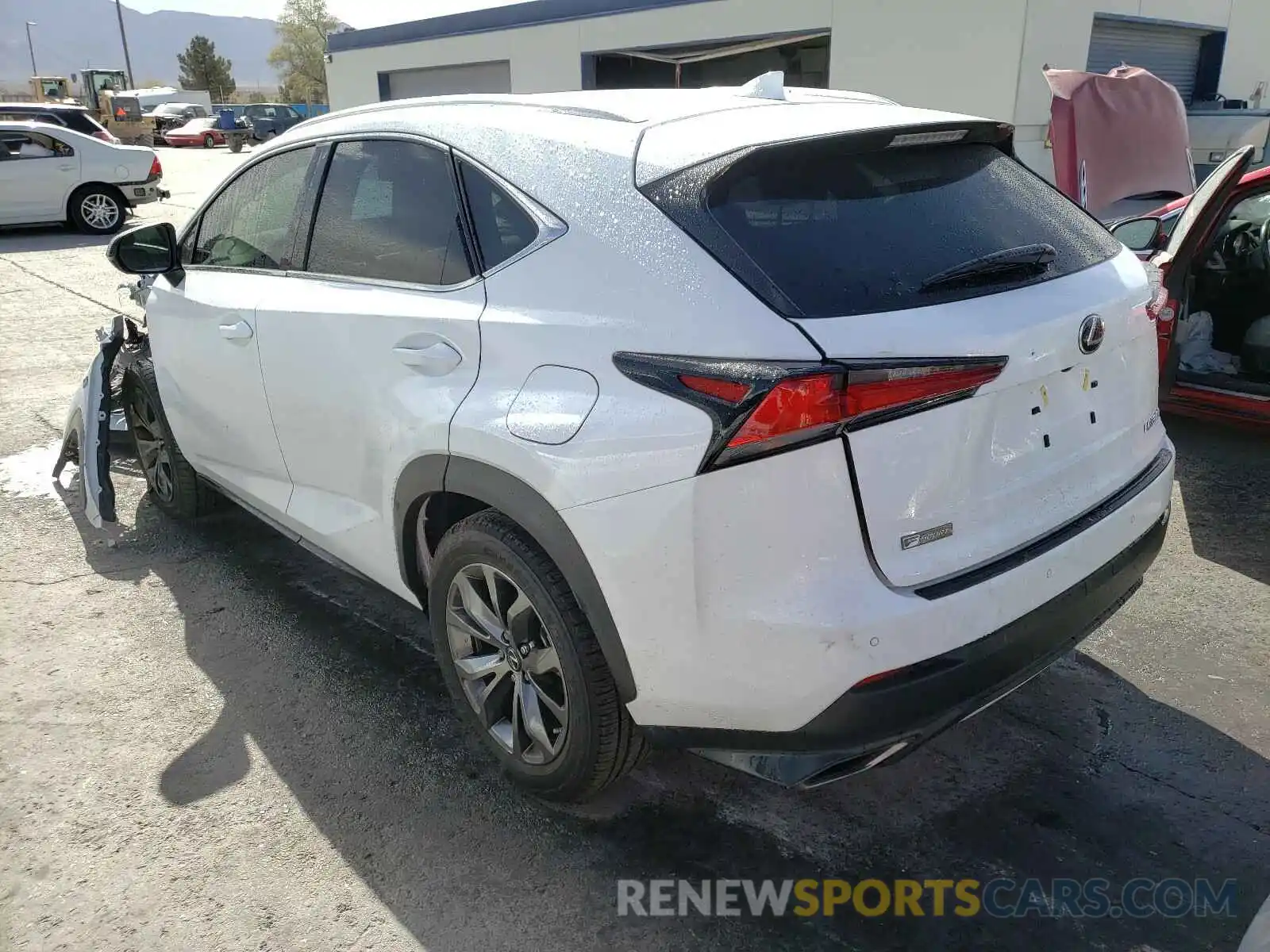 3 Photograph of a damaged car JTJSARBZ5L2159351 LEXUS NX 2020