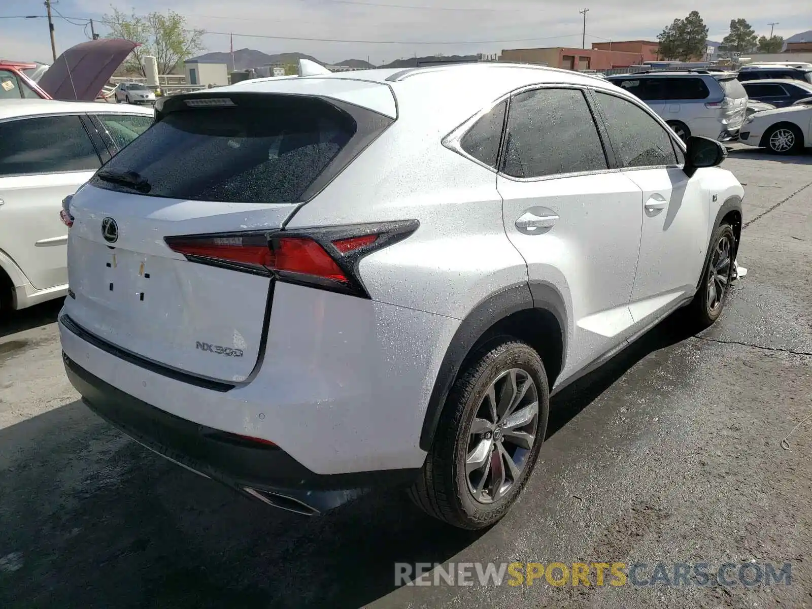 4 Photograph of a damaged car JTJSARBZ5L2159351 LEXUS NX 2020