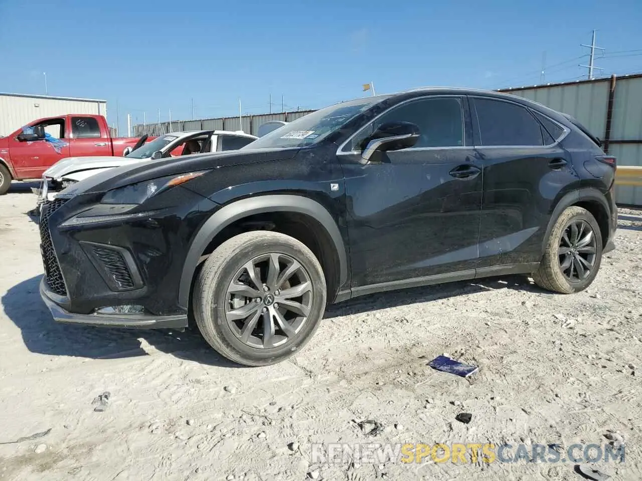 1 Photograph of a damaged car JTJSARBZ7L5006002 LEXUS NX 2020