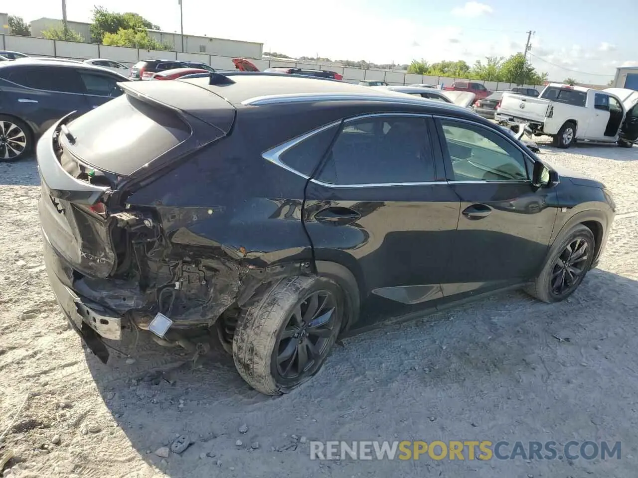 3 Photograph of a damaged car JTJSARBZ7L5006002 LEXUS NX 2020