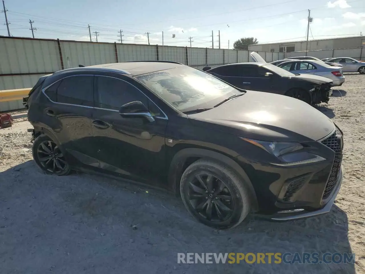 4 Photograph of a damaged car JTJSARBZ7L5006002 LEXUS NX 2020