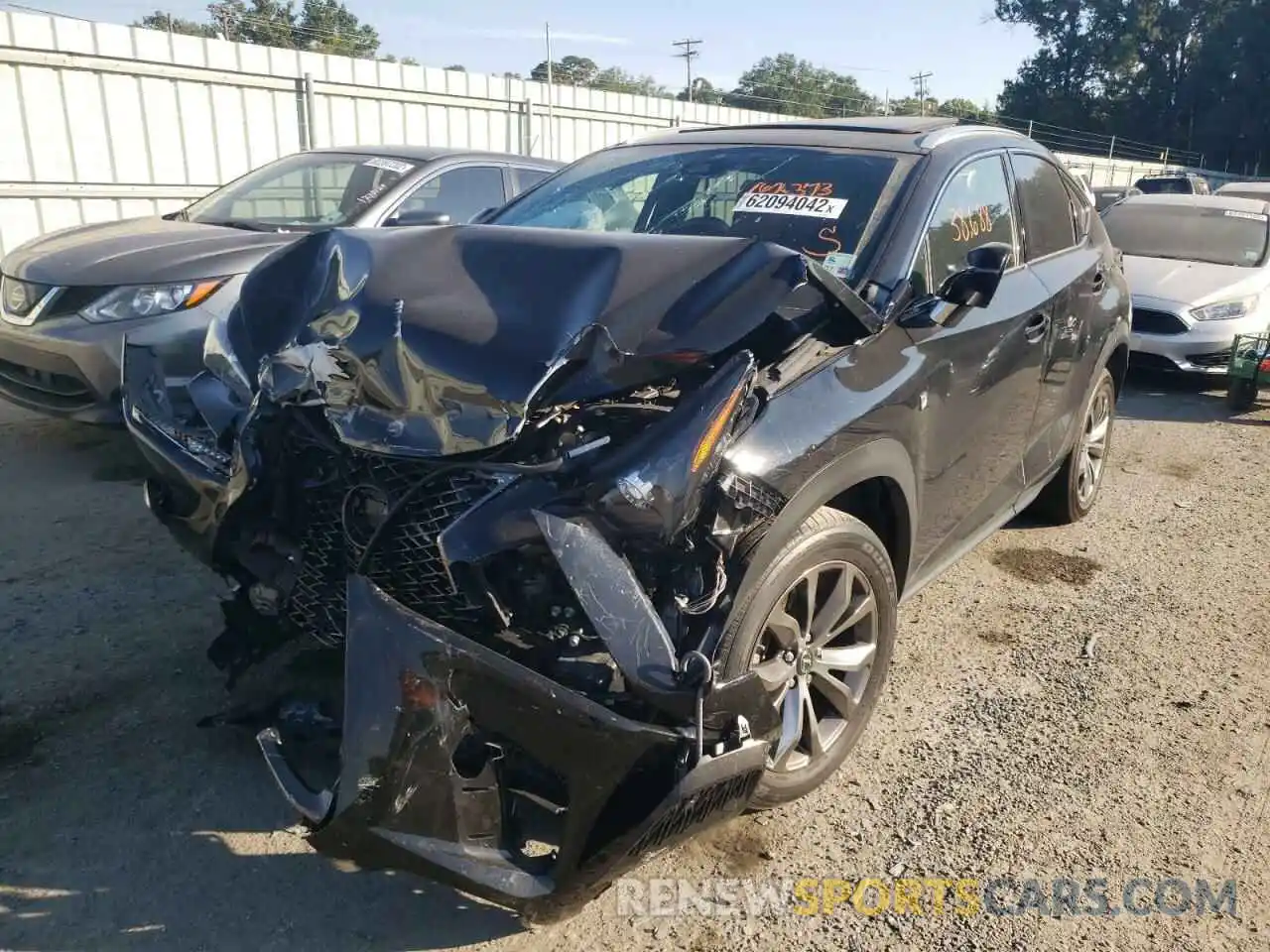 2 Photograph of a damaged car JTJSARBZ8L2162373 LEXUS NX 2020