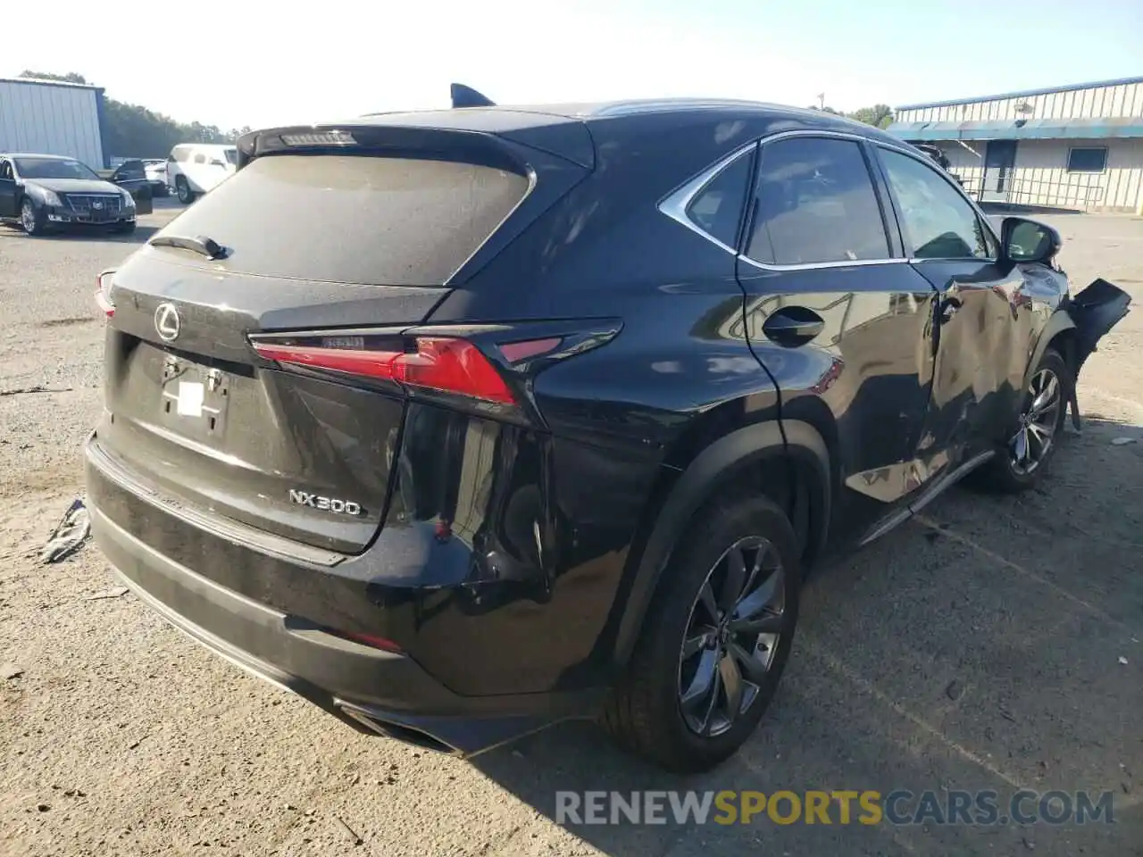 4 Photograph of a damaged car JTJSARBZ8L2162373 LEXUS NX 2020