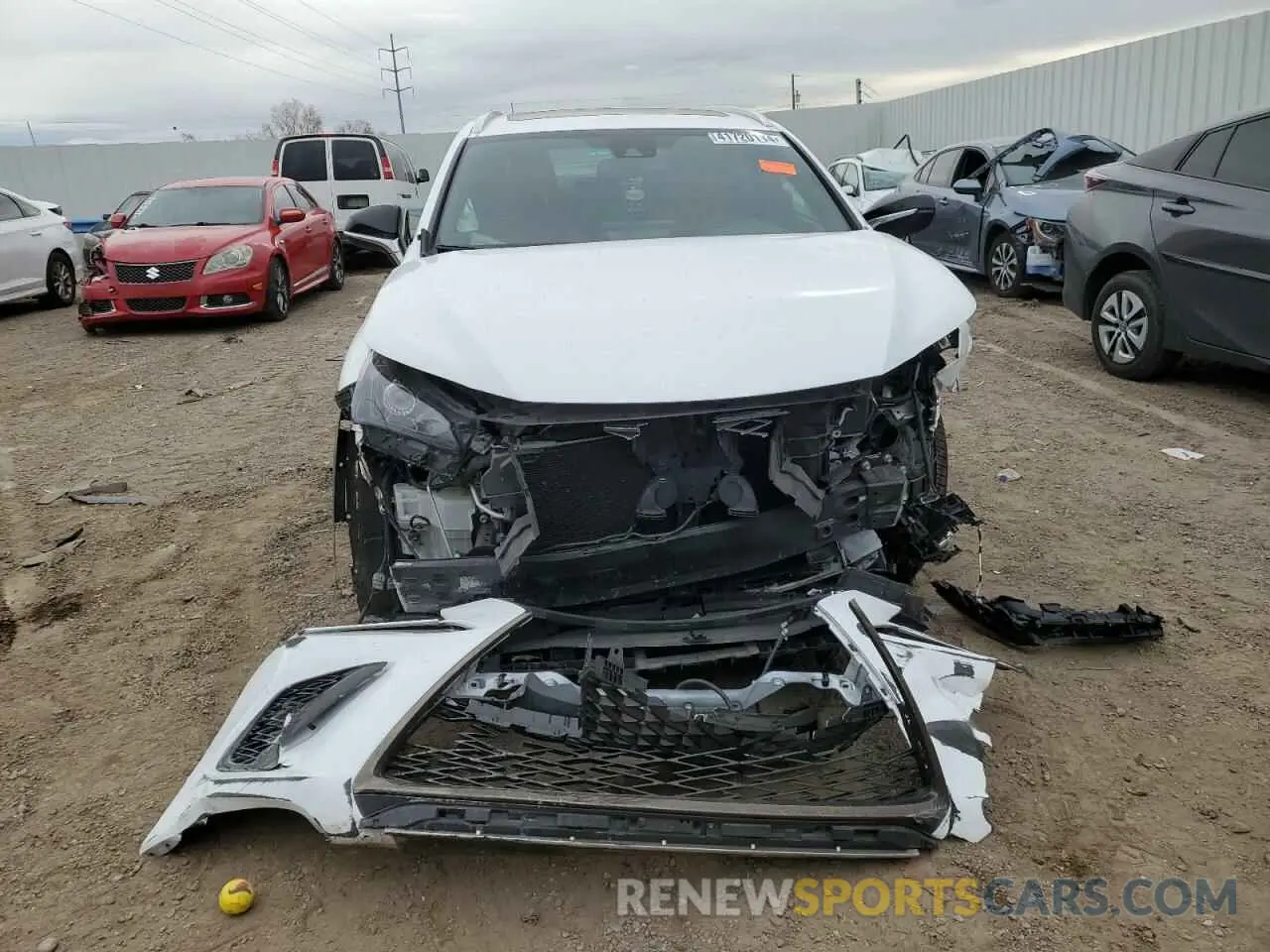 5 Photograph of a damaged car JTJSARBZ8L2172238 LEXUS NX 2020