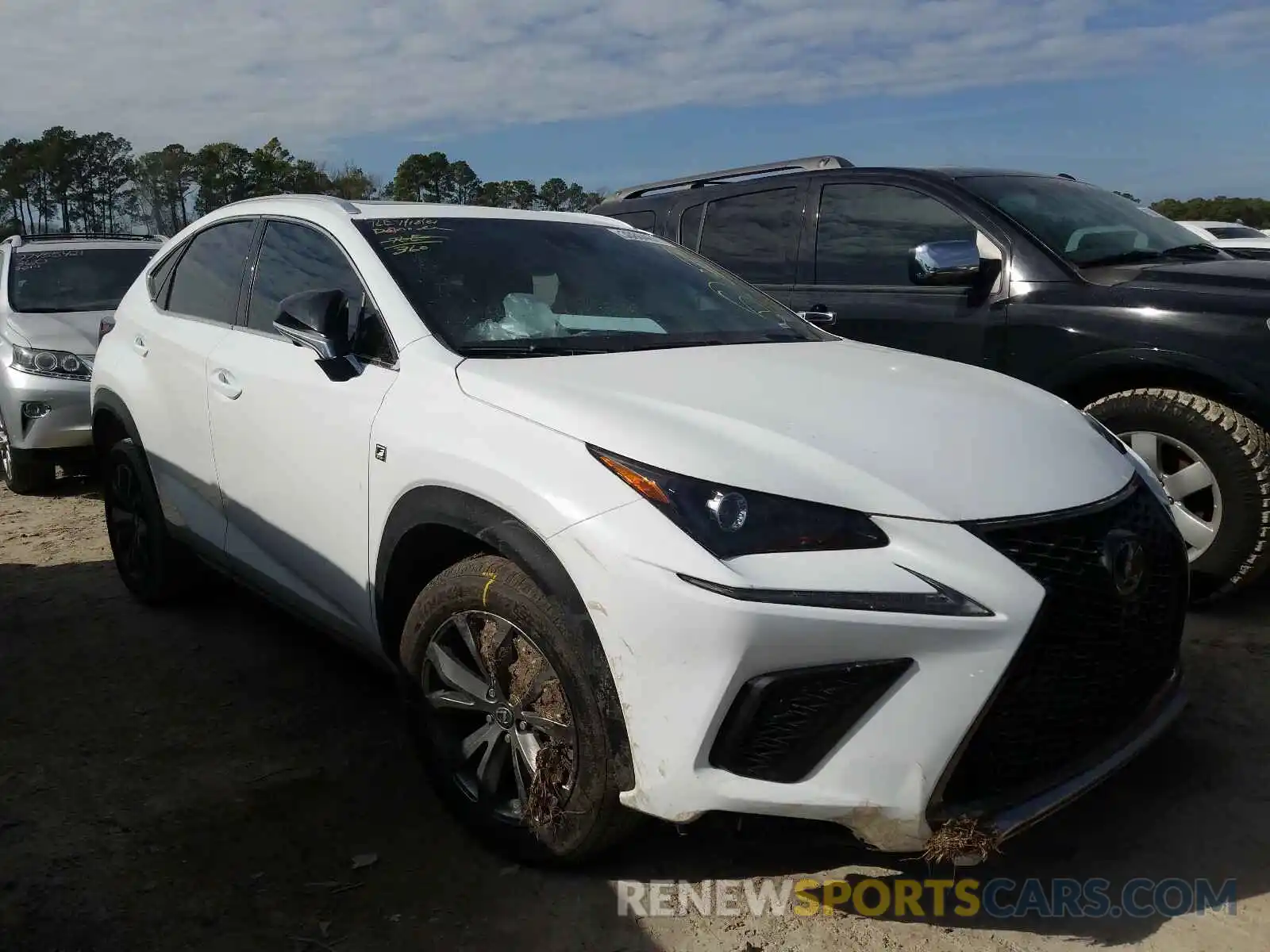 1 Photograph of a damaged car JTJSARBZ8L5017512 LEXUS NX 2020