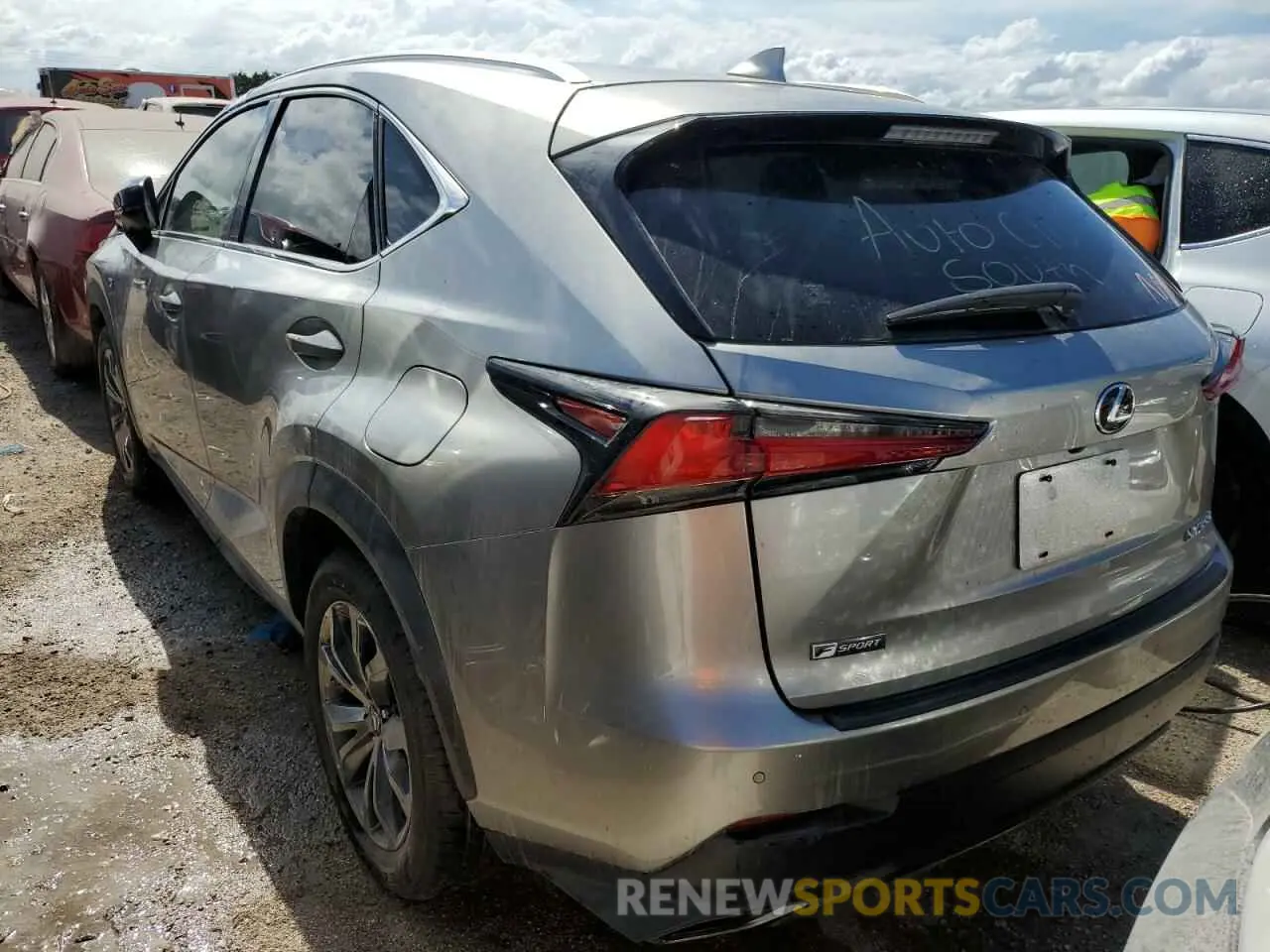 3 Photograph of a damaged car JTJSARBZXL2172676 LEXUS NX 2020