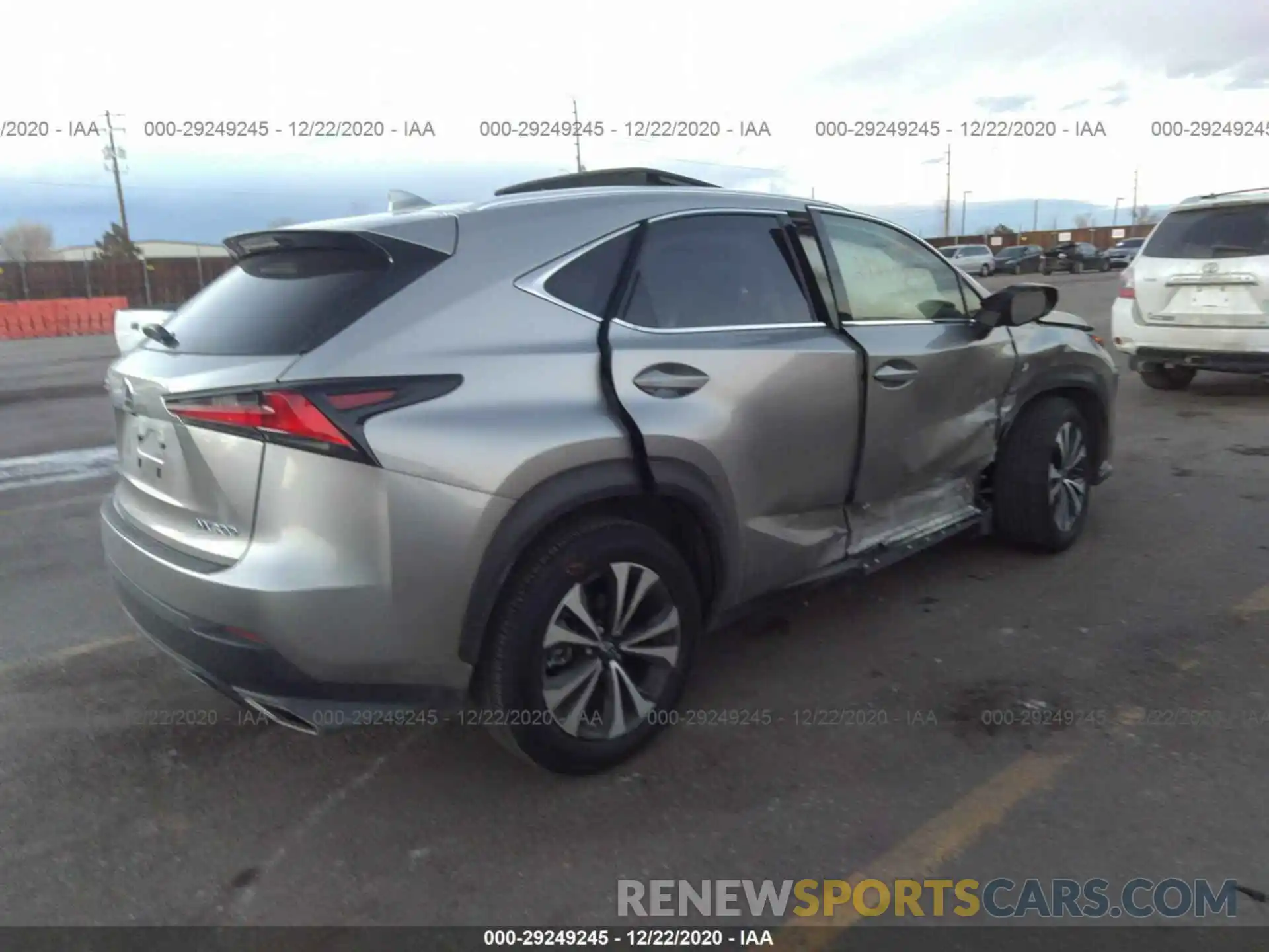 4 Photograph of a damaged car JTJSARDZ0L5008350 LEXUS NX 2020