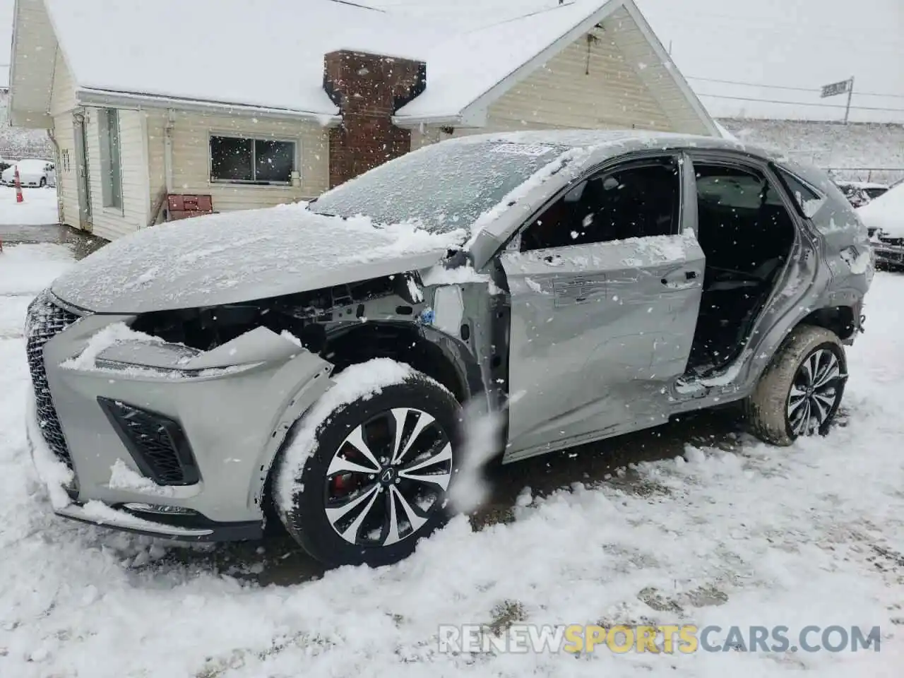 1 Photograph of a damaged car JTJSARDZ0L5011295 LEXUS NX 2020