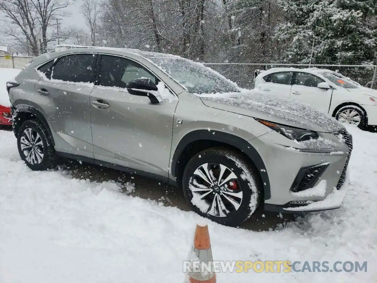 4 Photograph of a damaged car JTJSARDZ0L5011295 LEXUS NX 2020