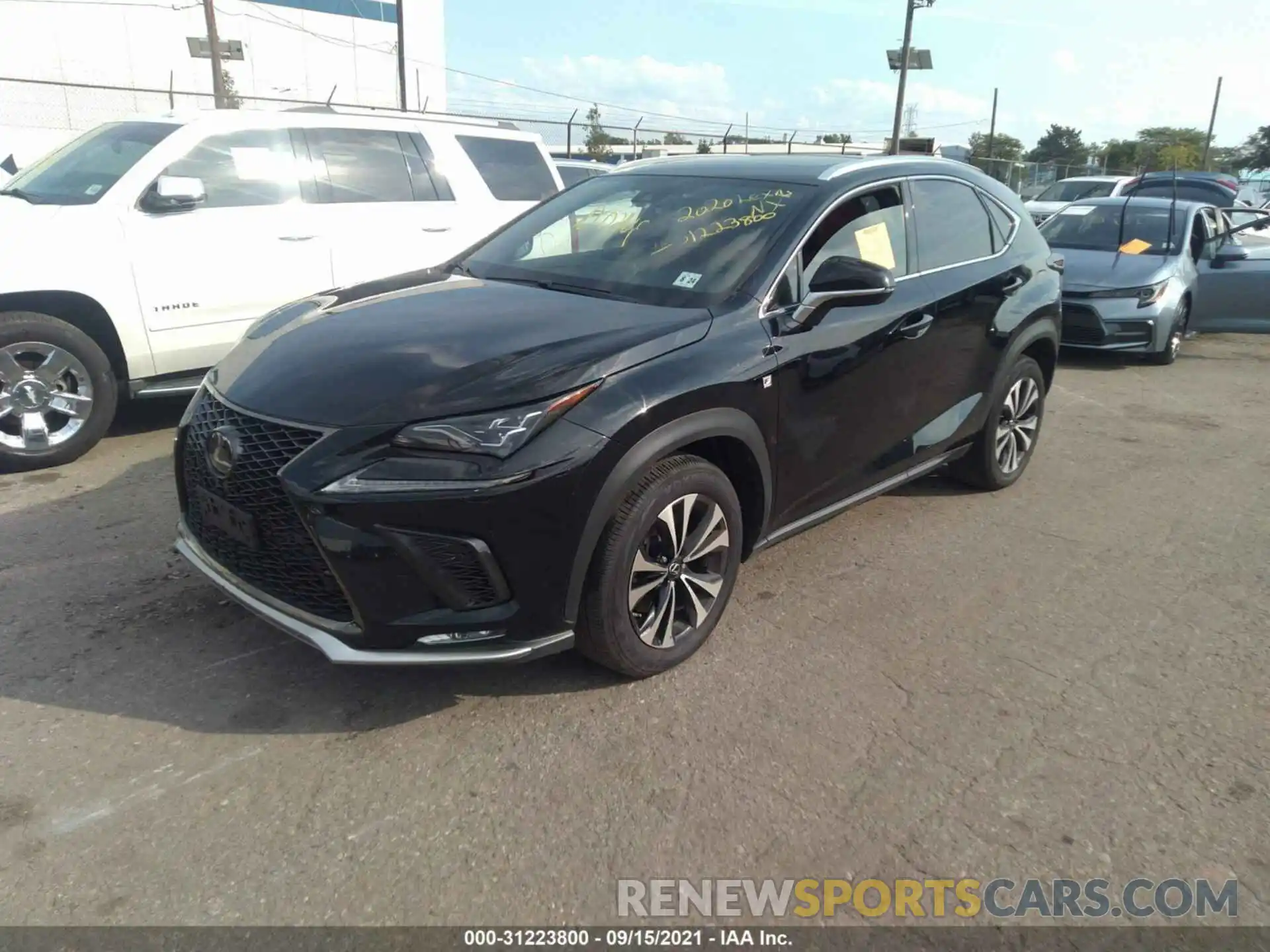 2 Photograph of a damaged car JTJSARDZ3L2222492 LEXUS NX 2020