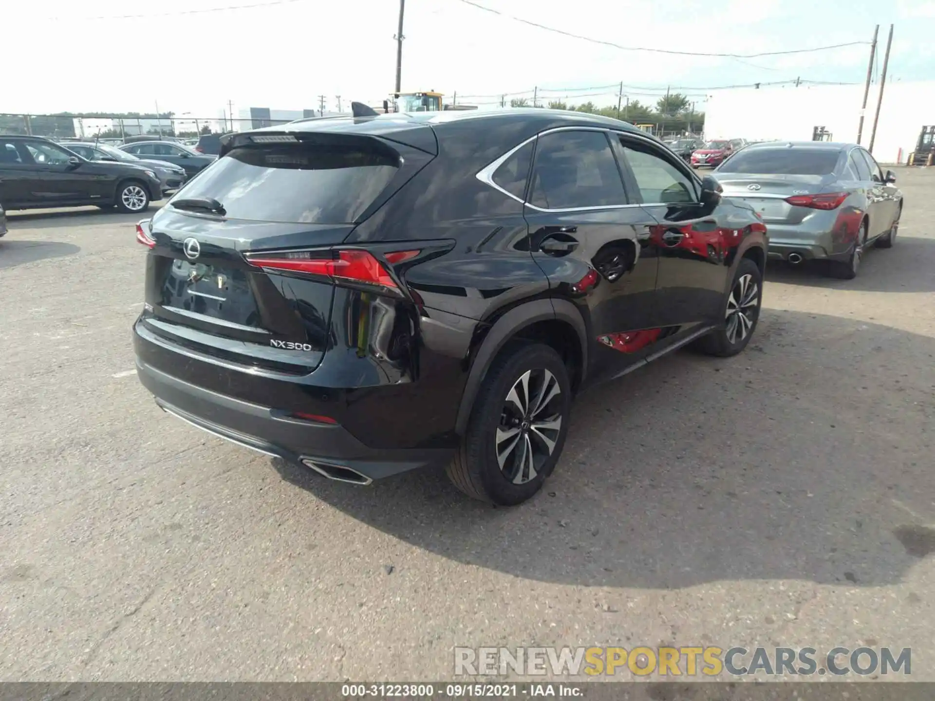 4 Photograph of a damaged car JTJSARDZ3L2222492 LEXUS NX 2020