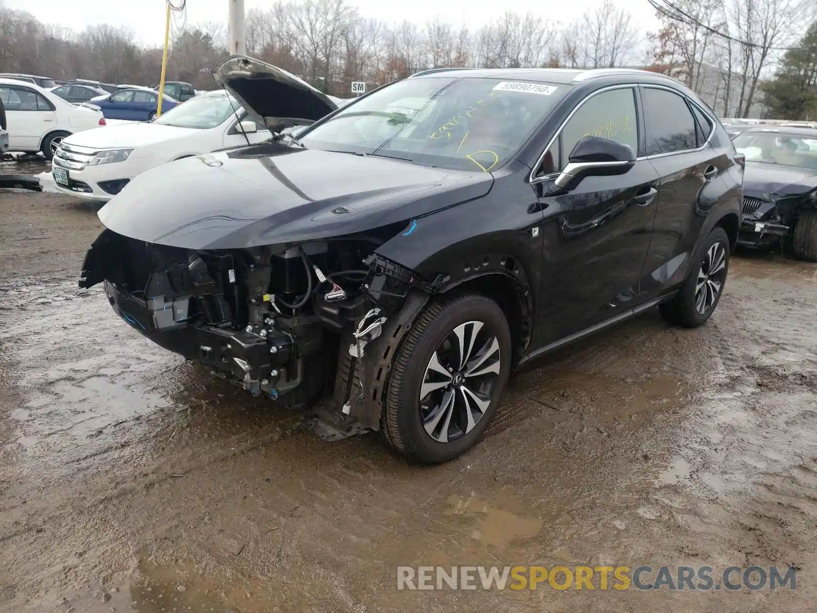 2 Photograph of a damaged car JTJSARDZ3L5006351 LEXUS NX 2020