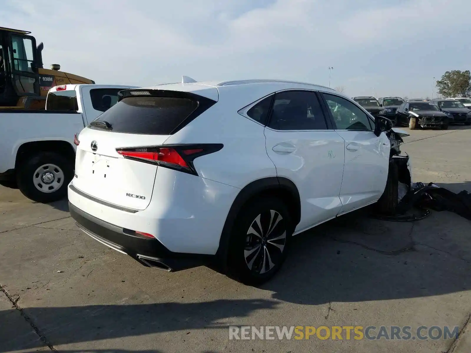 4 Photograph of a damaged car JTJSARDZ3L5018483 LEXUS NX 2020