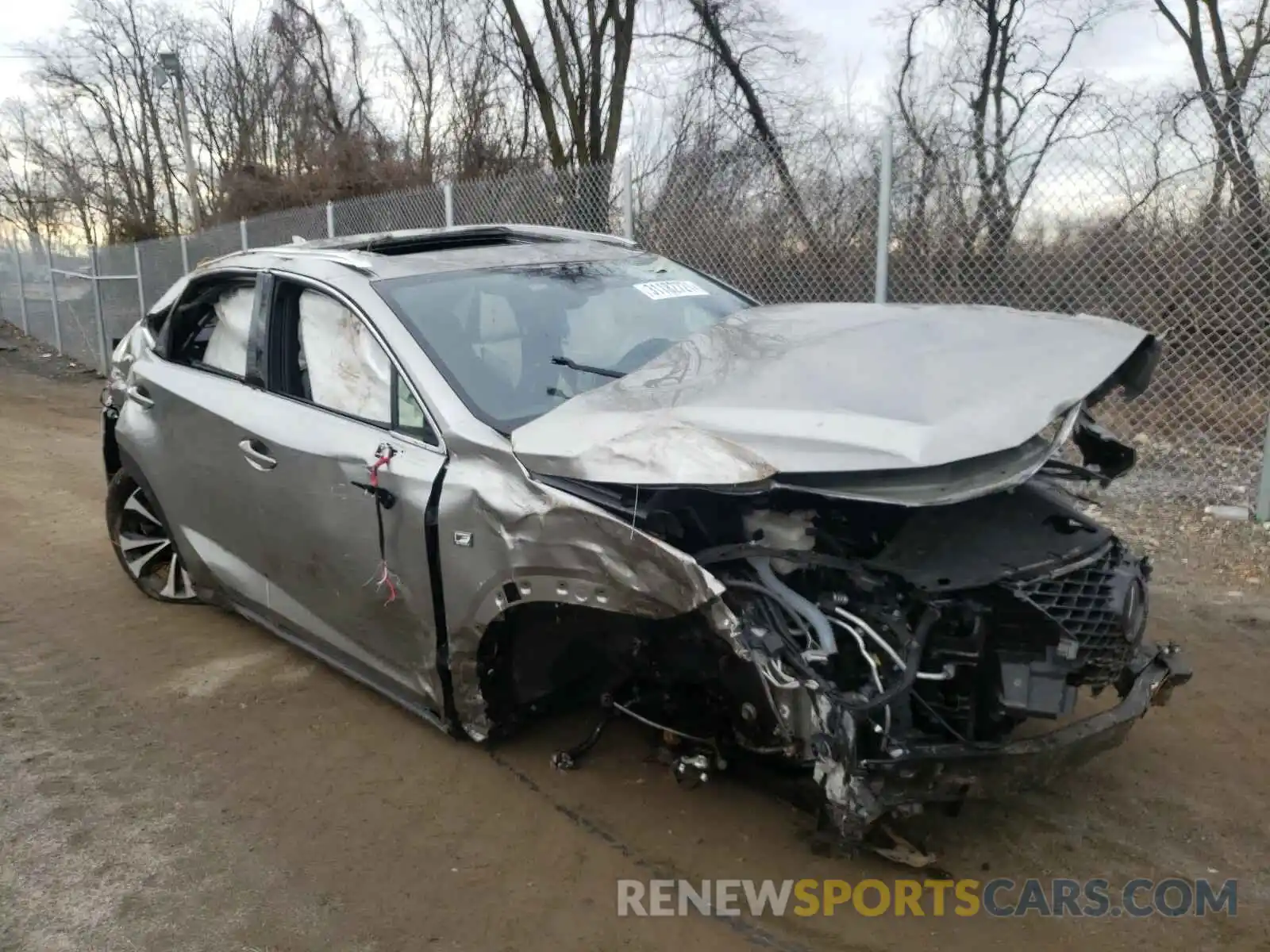 1 Photograph of a damaged car JTJSARDZ4L2225322 LEXUS NX 2020