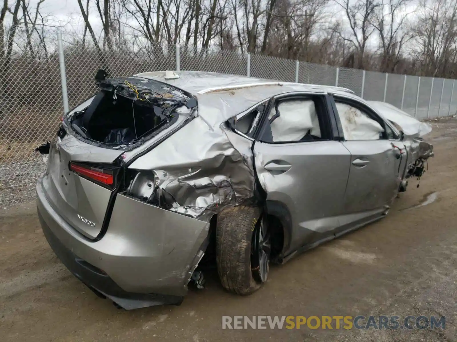 4 Photograph of a damaged car JTJSARDZ4L2225322 LEXUS NX 2020