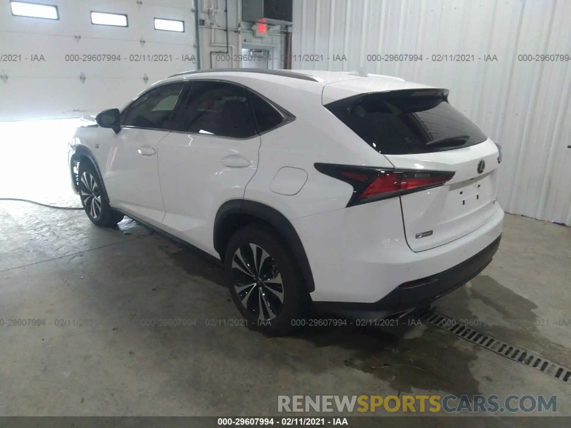 3 Photograph of a damaged car JTJSARDZ7L2235598 LEXUS NX 2020