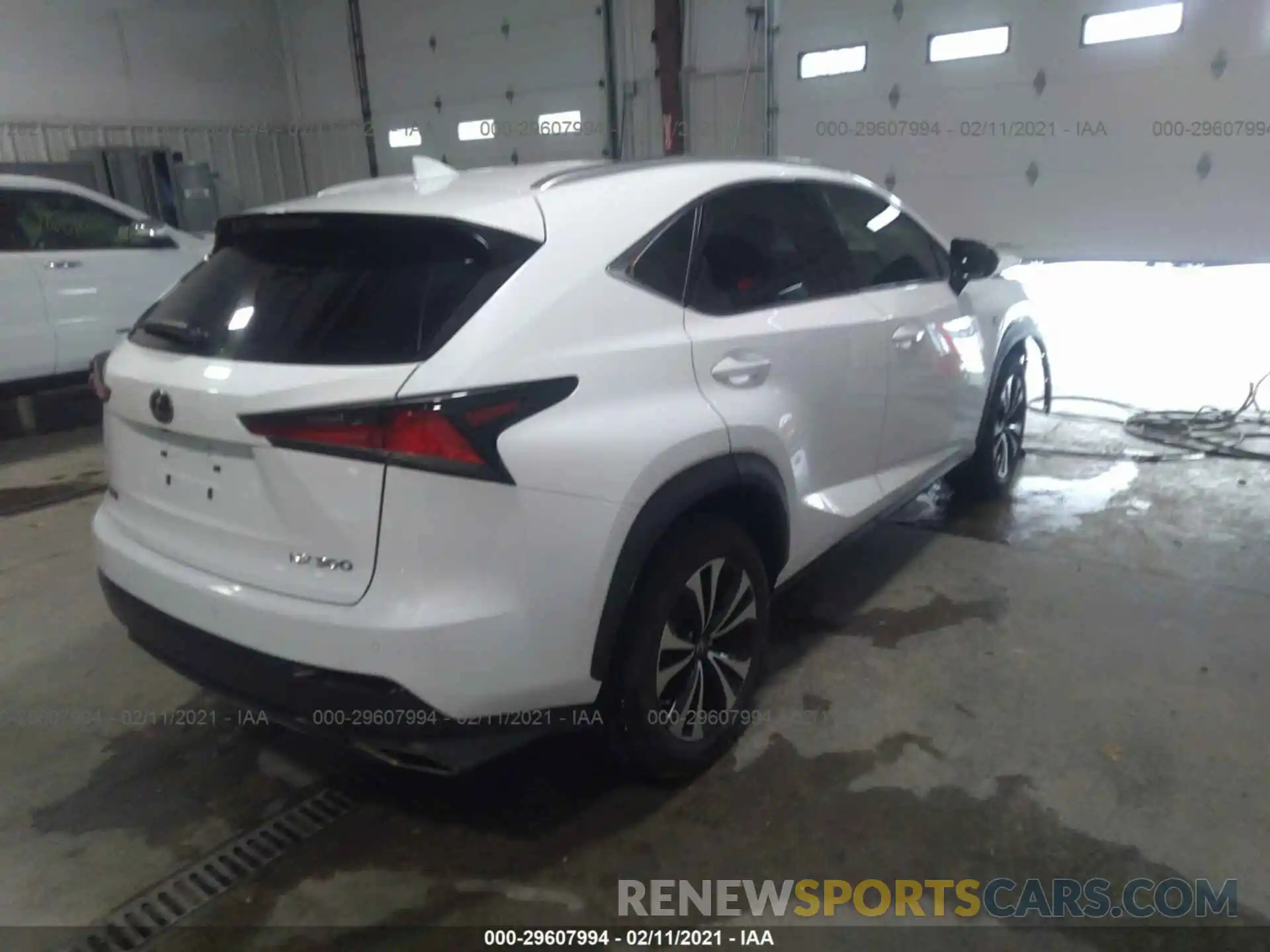 4 Photograph of a damaged car JTJSARDZ7L2235598 LEXUS NX 2020