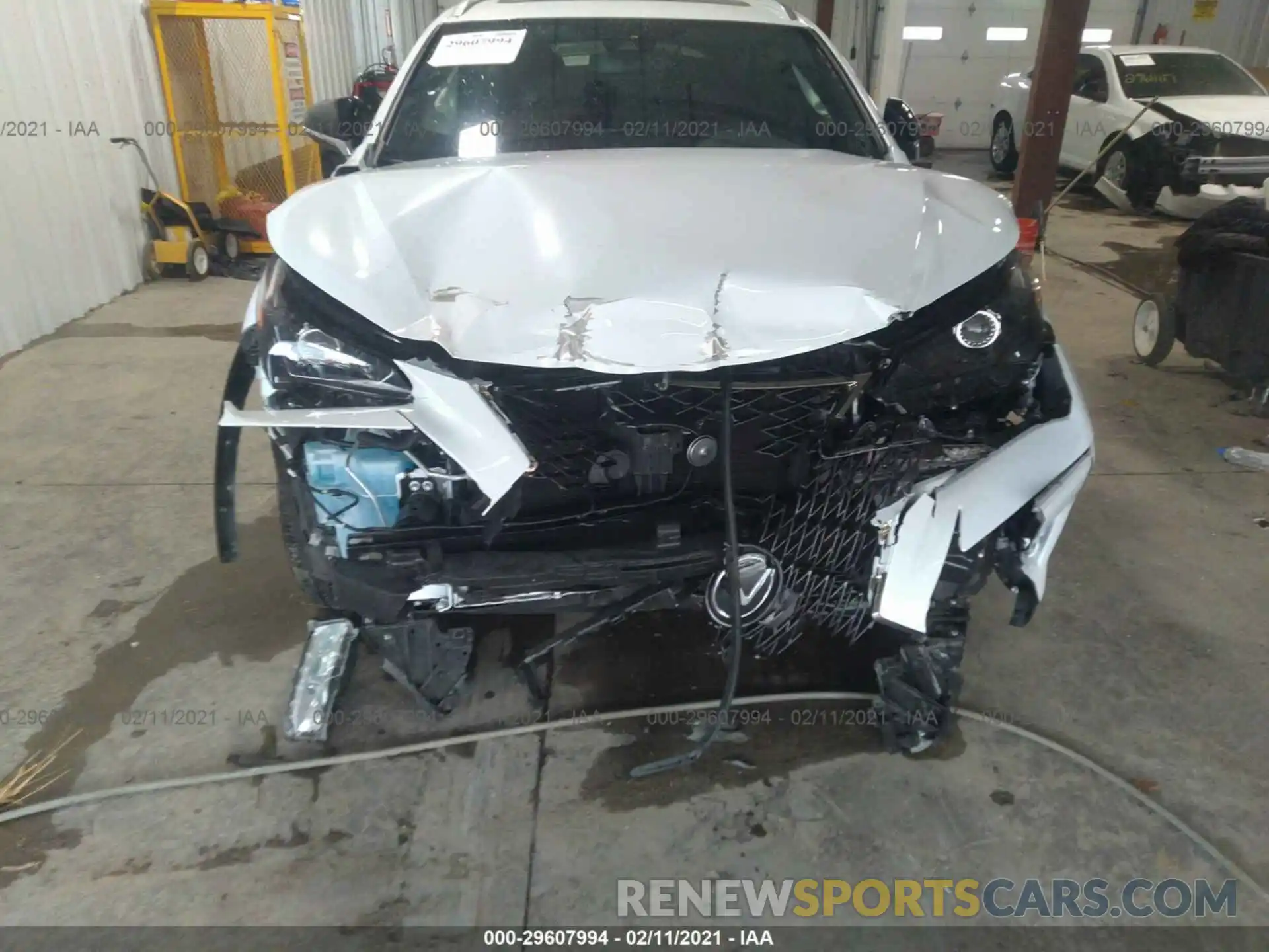 6 Photograph of a damaged car JTJSARDZ7L2235598 LEXUS NX 2020