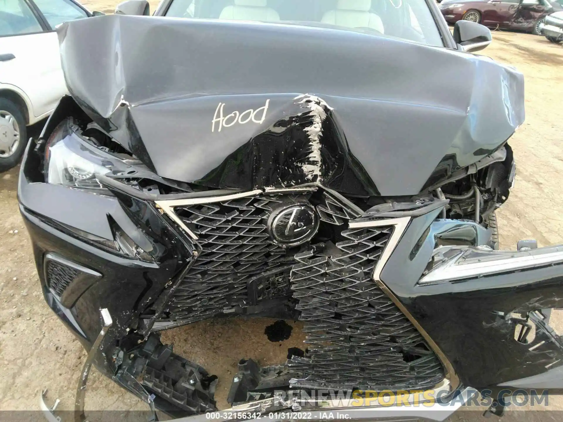 10 Photograph of a damaged car JTJSARDZ7L2235648 LEXUS NX 2020