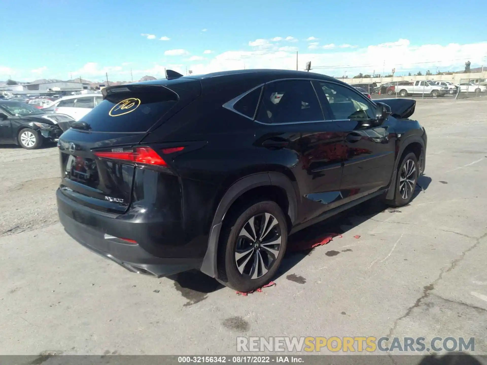 4 Photograph of a damaged car JTJSARDZ7L2235648 LEXUS NX 2020