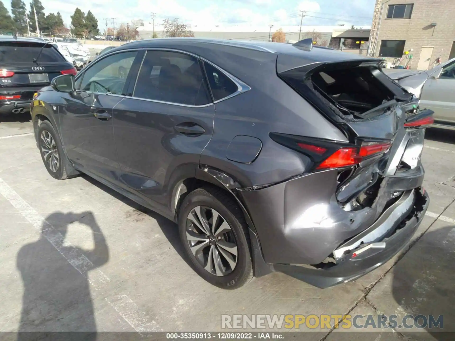 3 Photograph of a damaged car JTJSARDZ7L5012007 LEXUS NX 2020