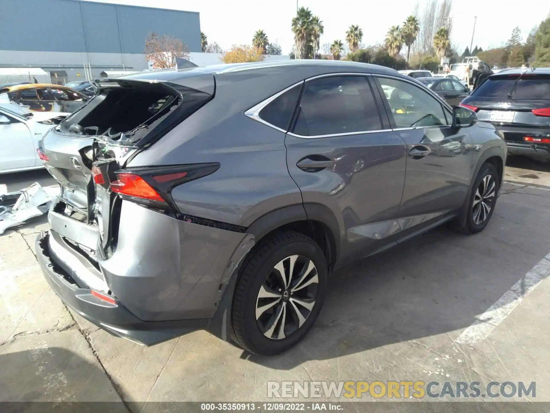 4 Photograph of a damaged car JTJSARDZ7L5012007 LEXUS NX 2020