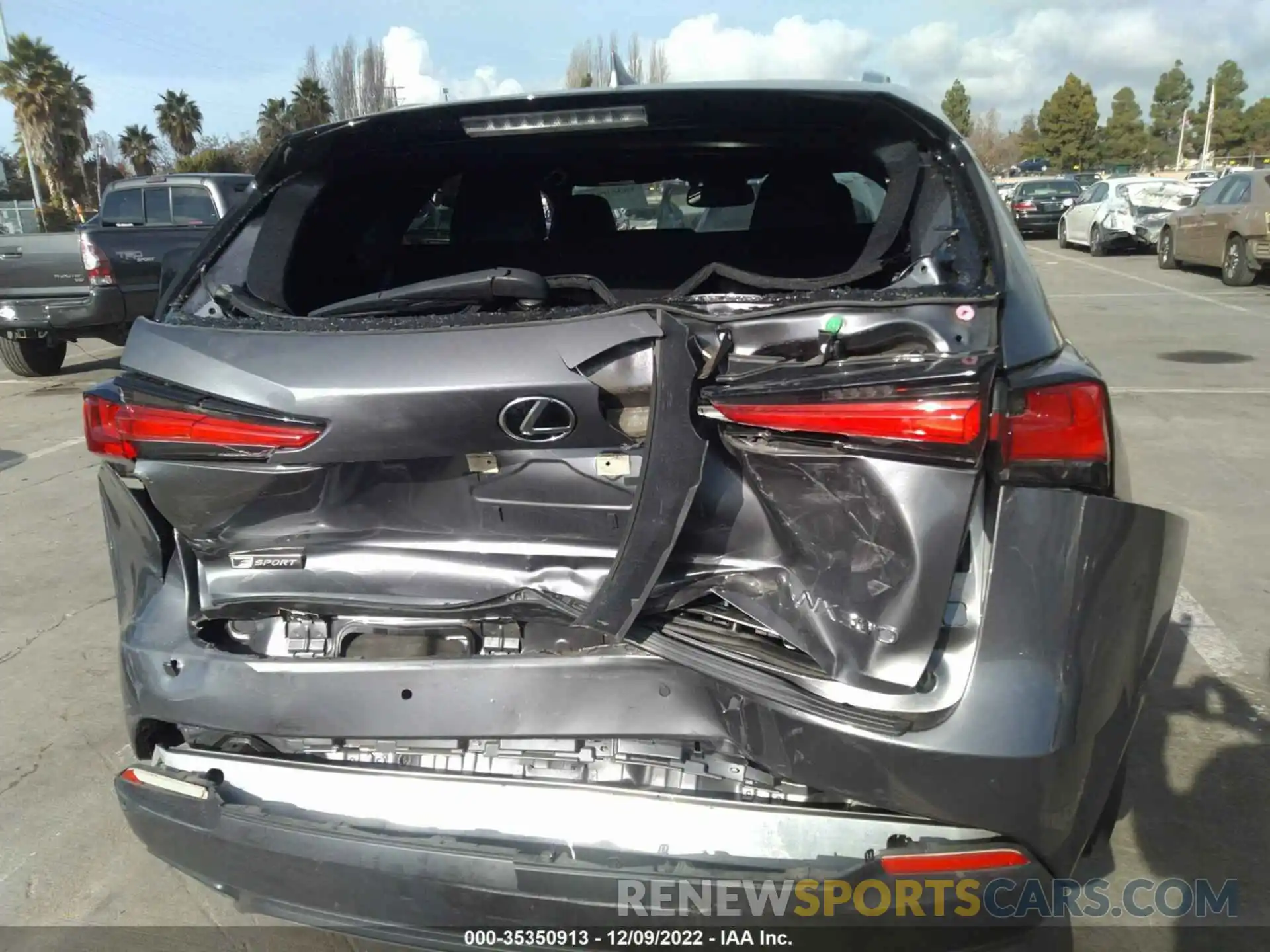 6 Photograph of a damaged car JTJSARDZ7L5012007 LEXUS NX 2020