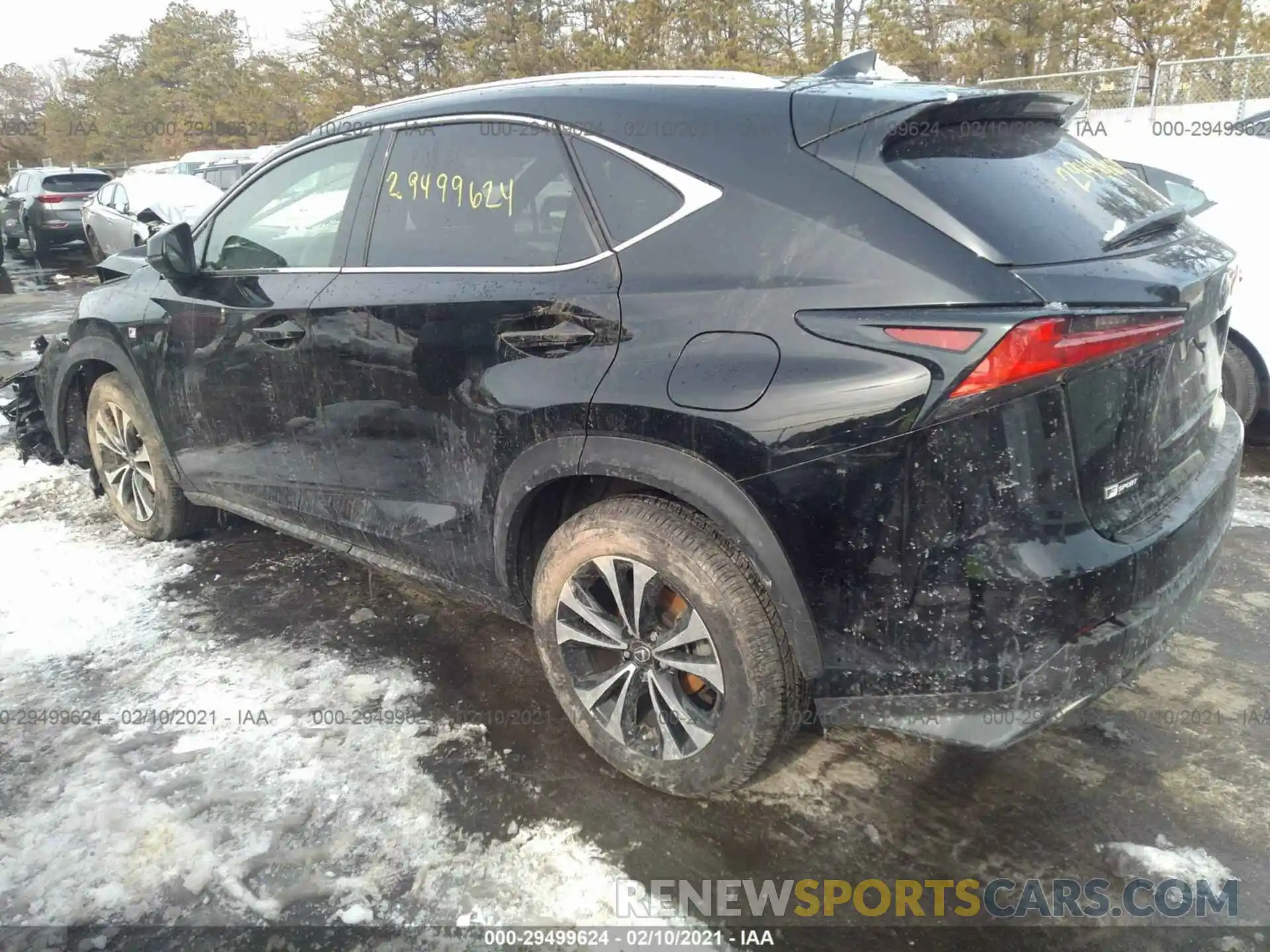 3 Photograph of a damaged car JTJSARDZ8L5006863 LEXUS NX 2020