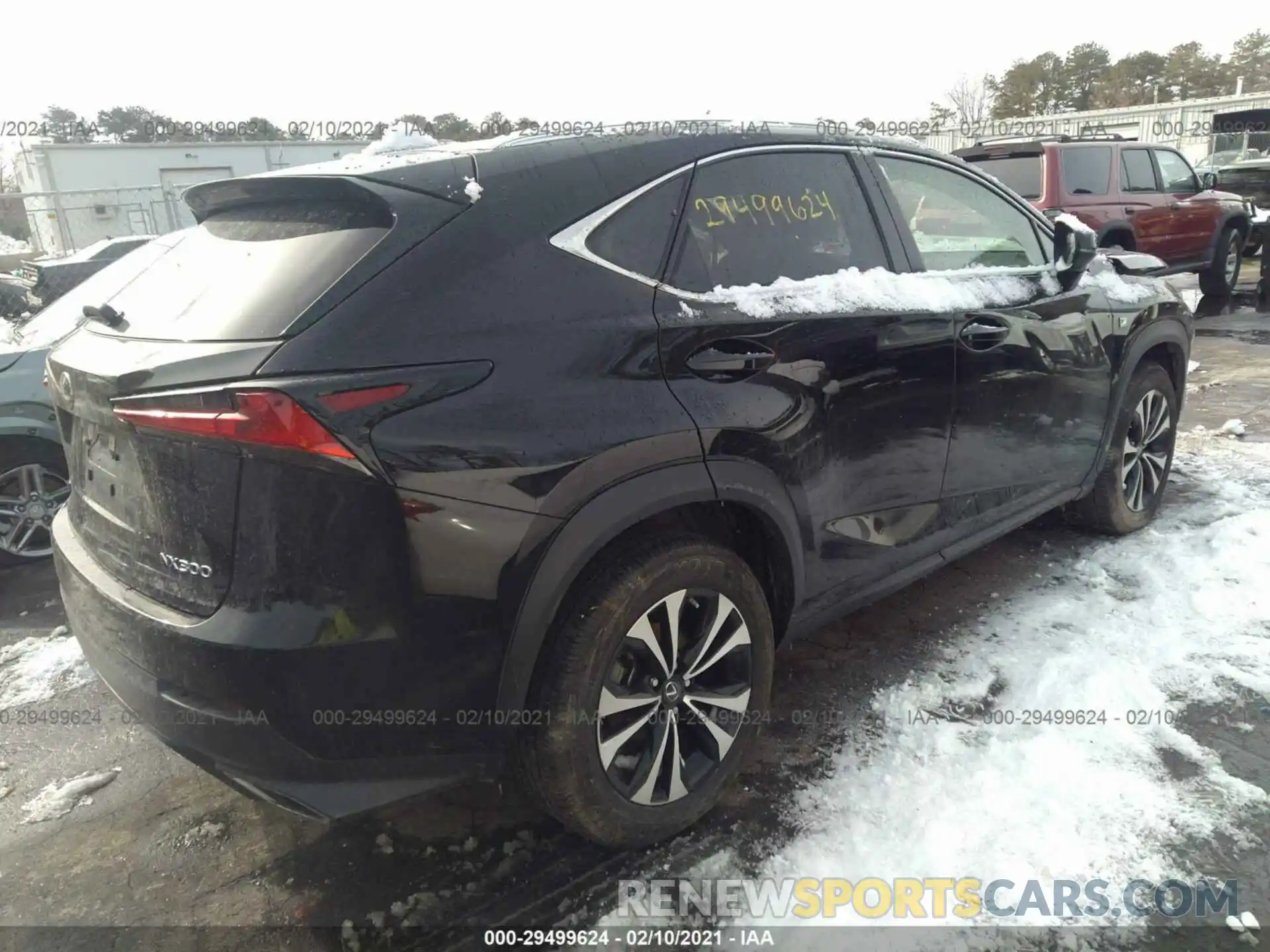 4 Photograph of a damaged car JTJSARDZ8L5006863 LEXUS NX 2020