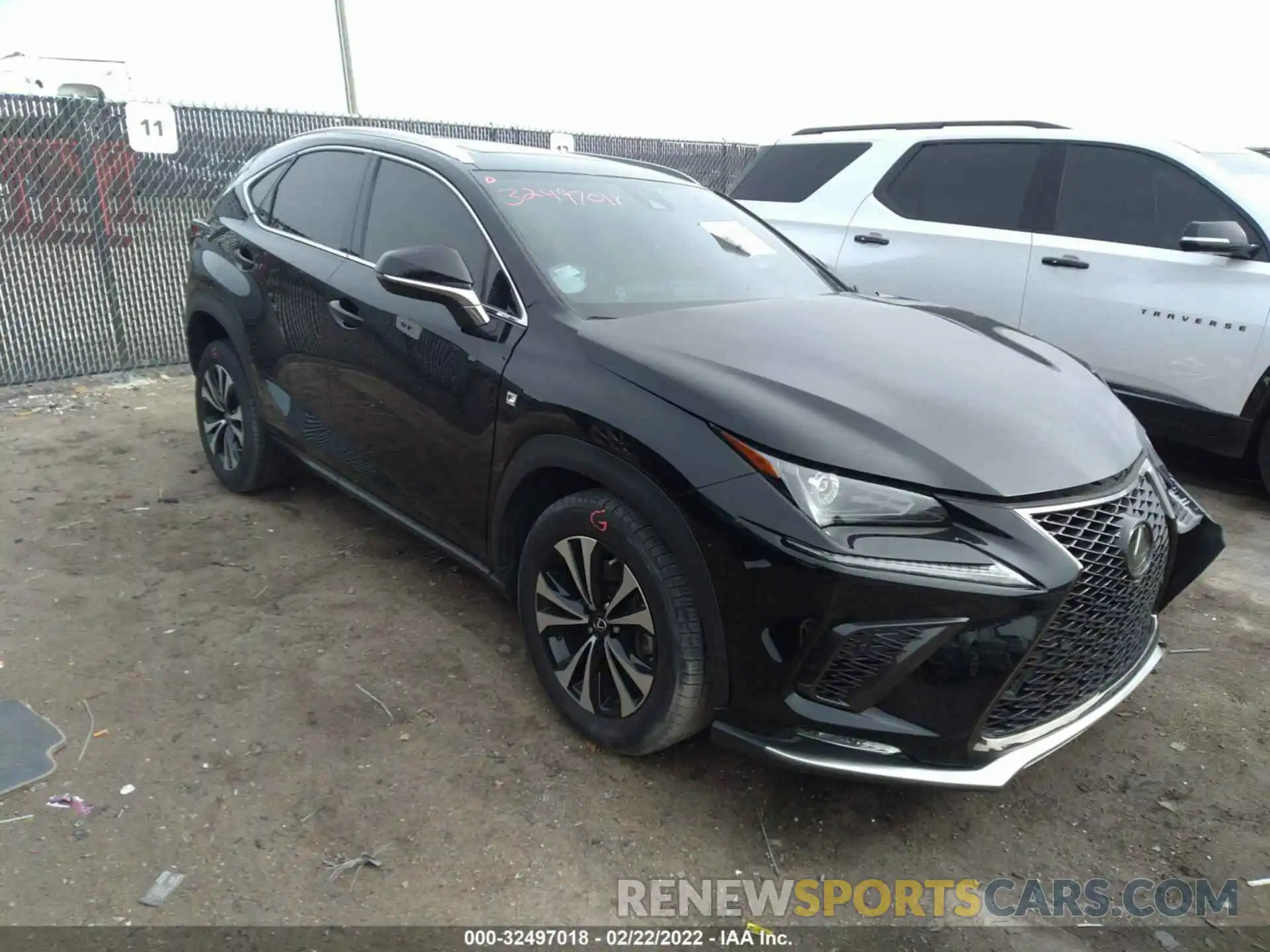 1 Photograph of a damaged car JTJSARDZ9L5004832 LEXUS NX 2020